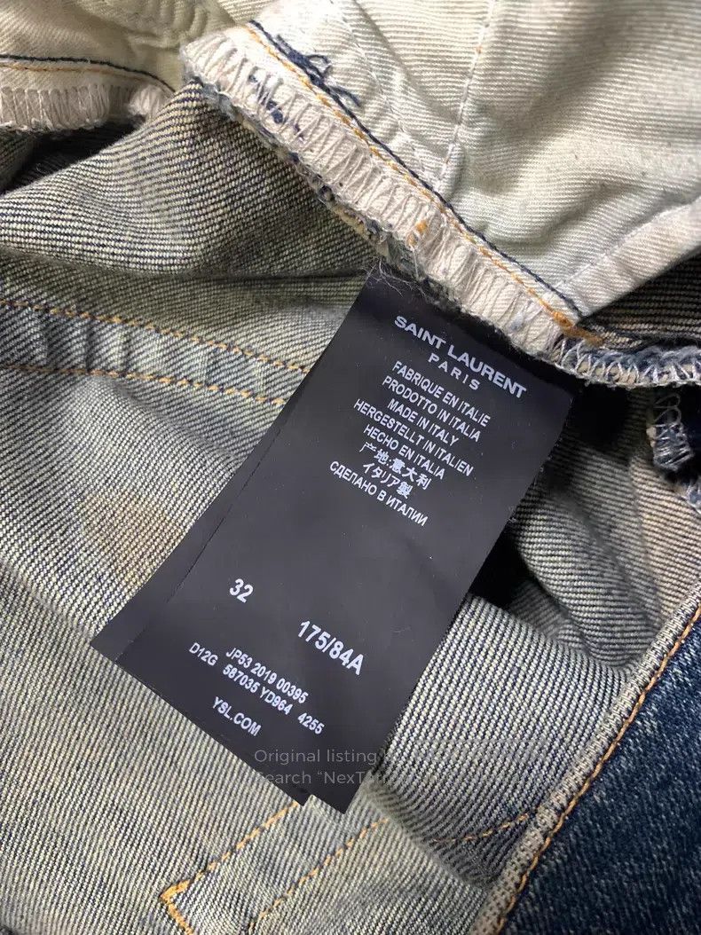 Saint Laurent Paris Saint Laurent Paris jeans i Size US 32 / EU 48 - 6 Thumbnail
