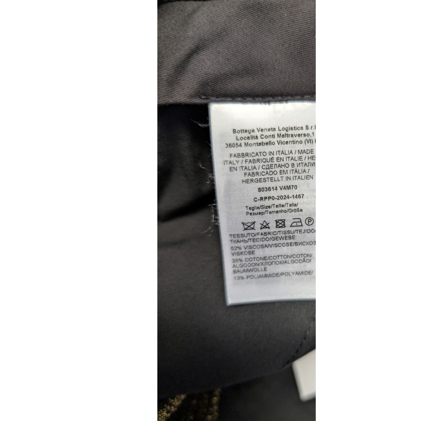 Bottega Veneta o1rshd1 Q:2 / Double Compact Cotton Frise Trousers Pants Size US 36 / EU 52 - 16 Thumbnail