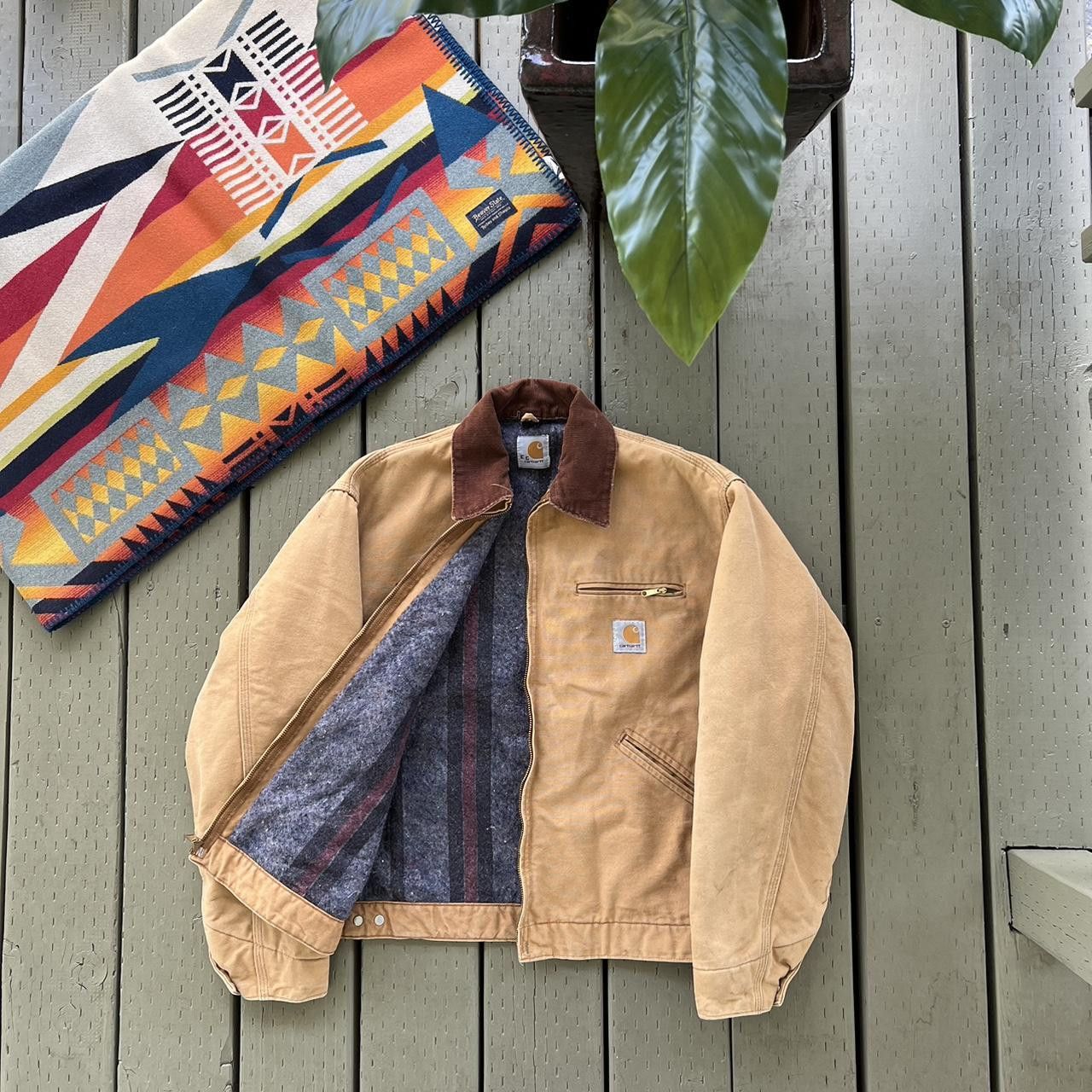 Carhartt × Vintage vintage carhartt detroit jacket Size US XL / EU 56 / 4 - 2 Thumbnail