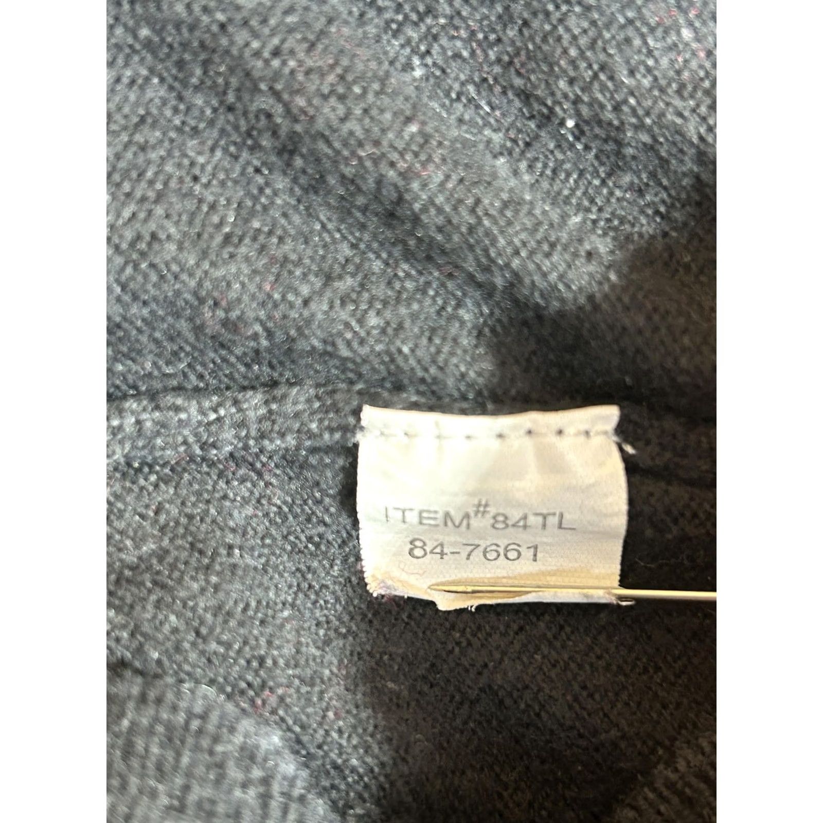 Orvis Orvis Sweater Mens XL Black Cotton Silk Cashmere 1/4 Zip Mock Neck Pullover Knit Size US XL / EU 56 / 4 - 7 Thumbnail