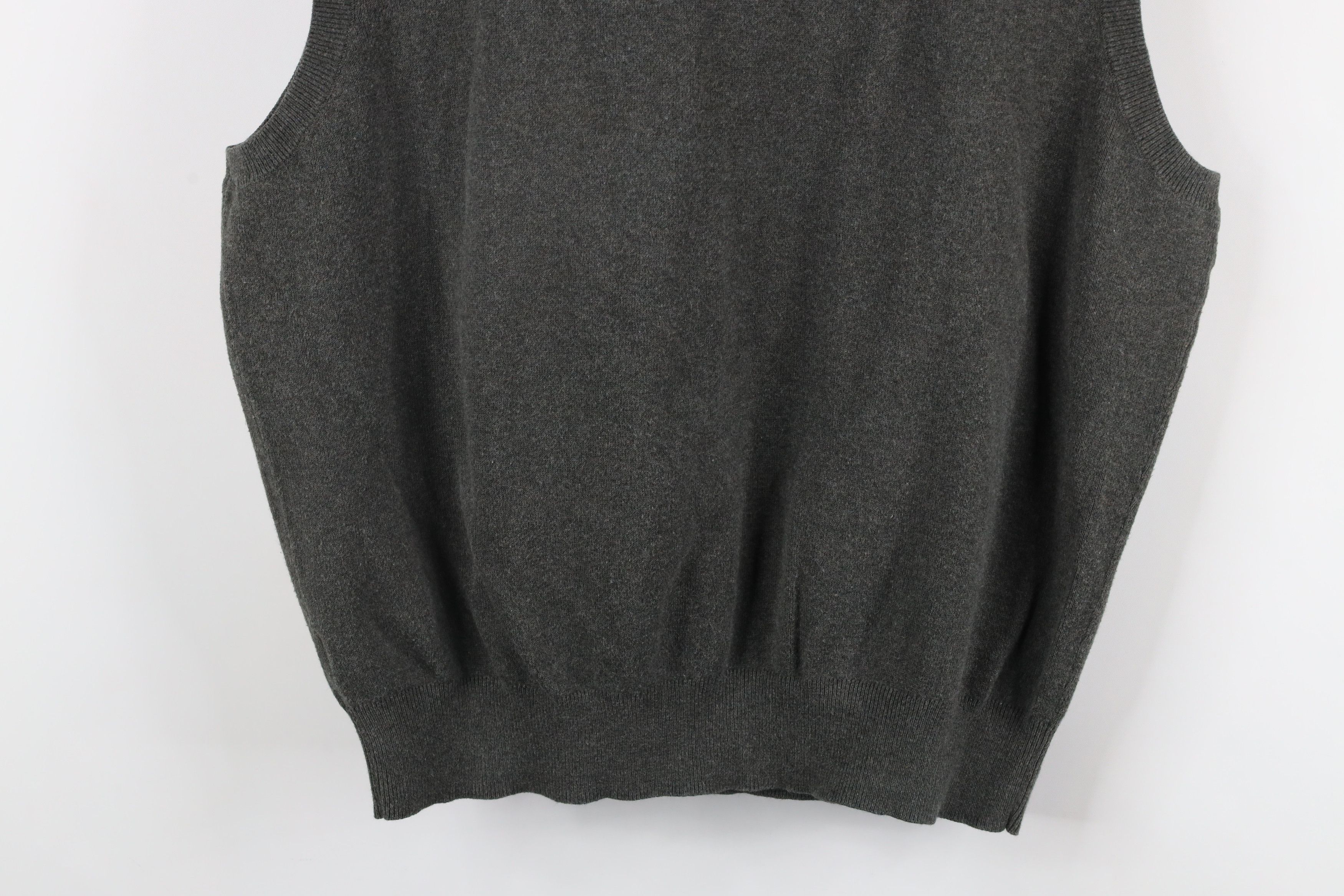 Polo Ralph Lauren Vintage 90s Polo Golf Ralph Lauren Knit Sweater Vest Gray Size US L / EU 52-54 / 3 - 8 Thumbnail