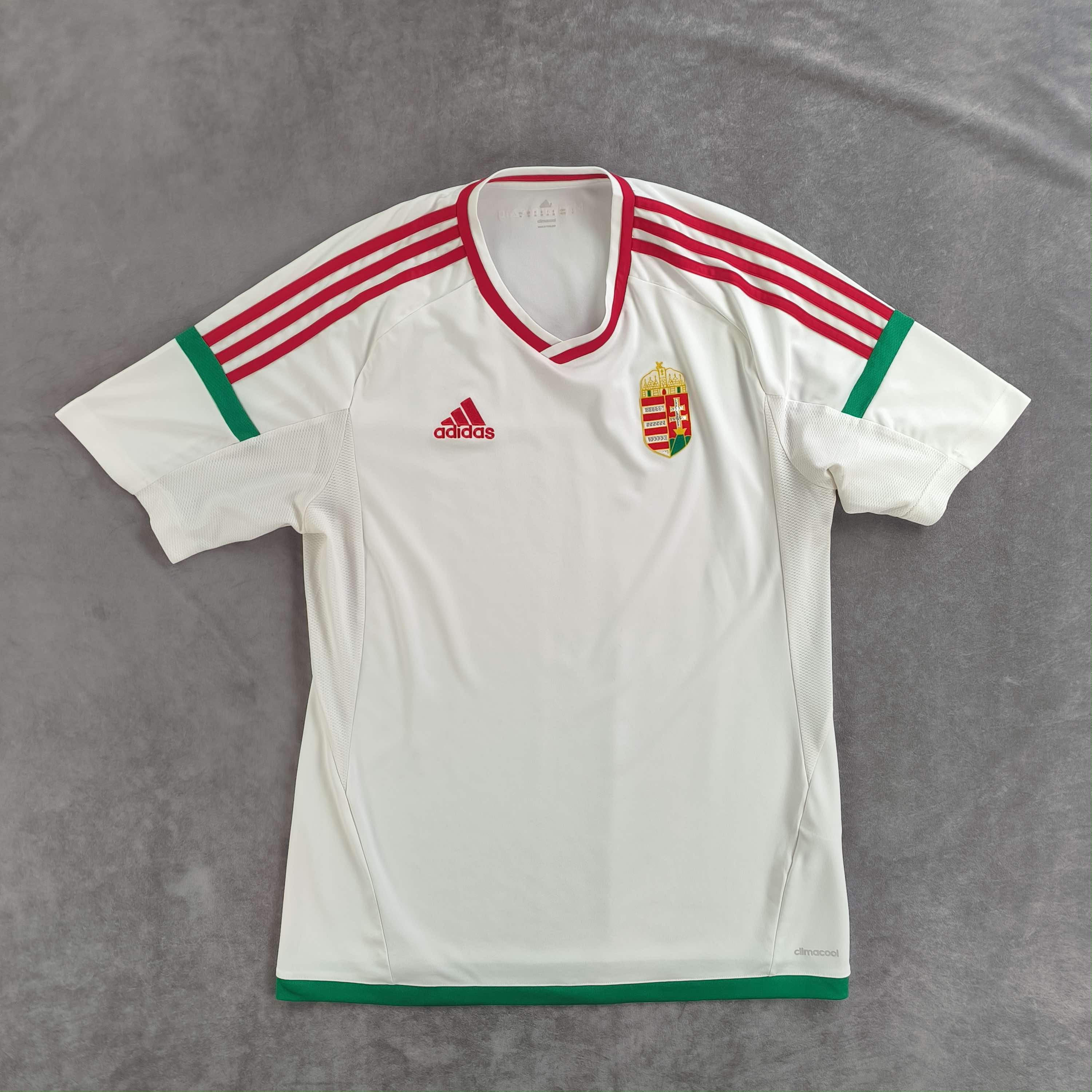 Adidas Hungary 2016-18 Adidas away football jersey shirt size M Size US M / EU 48-50 / 2 - 1 Thumbnail
