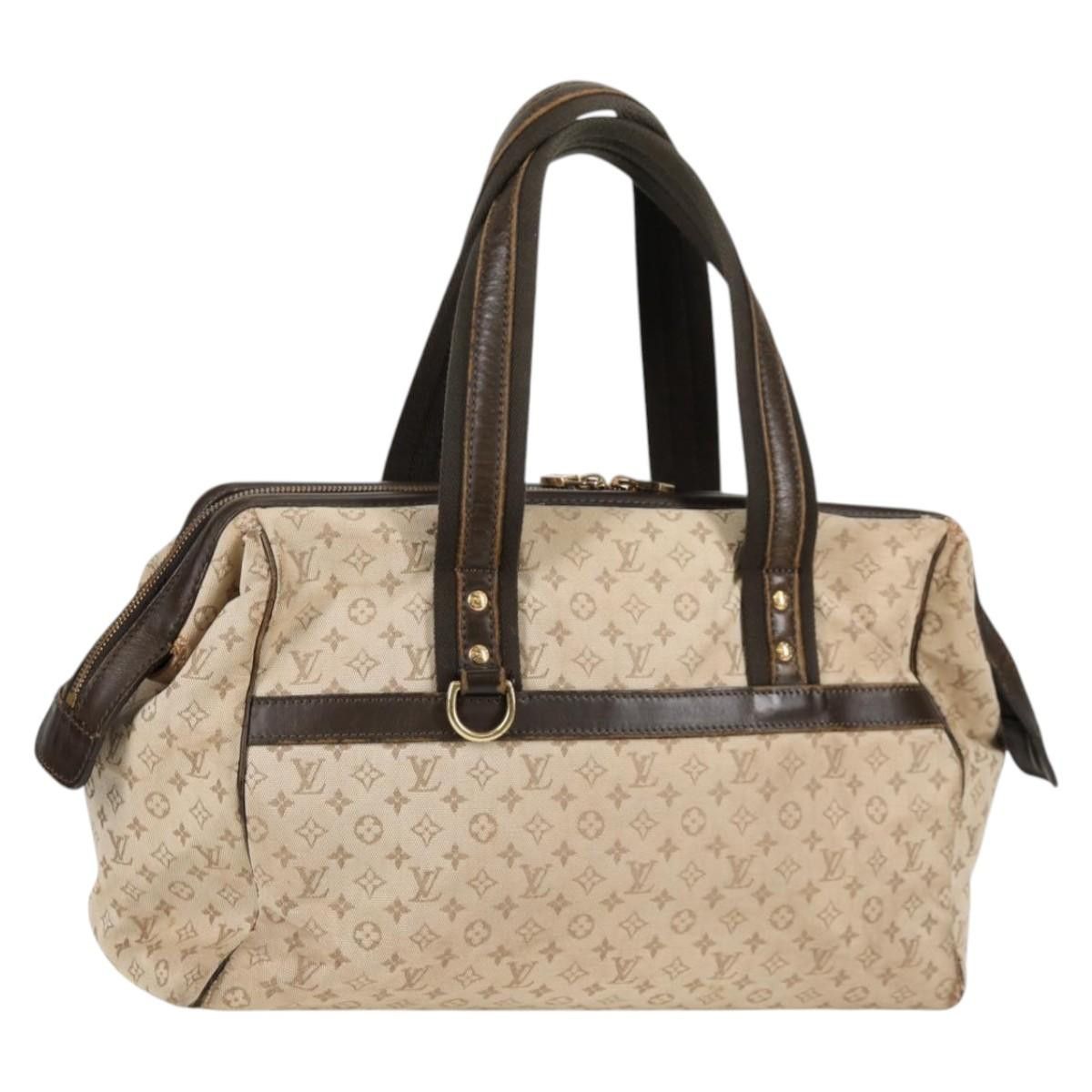 Louis Vuitton LOUIS VUITTON Monogram Mini Josephine GM Hand Bag Khaki Size ONE SIZE - 1 Thumbnail