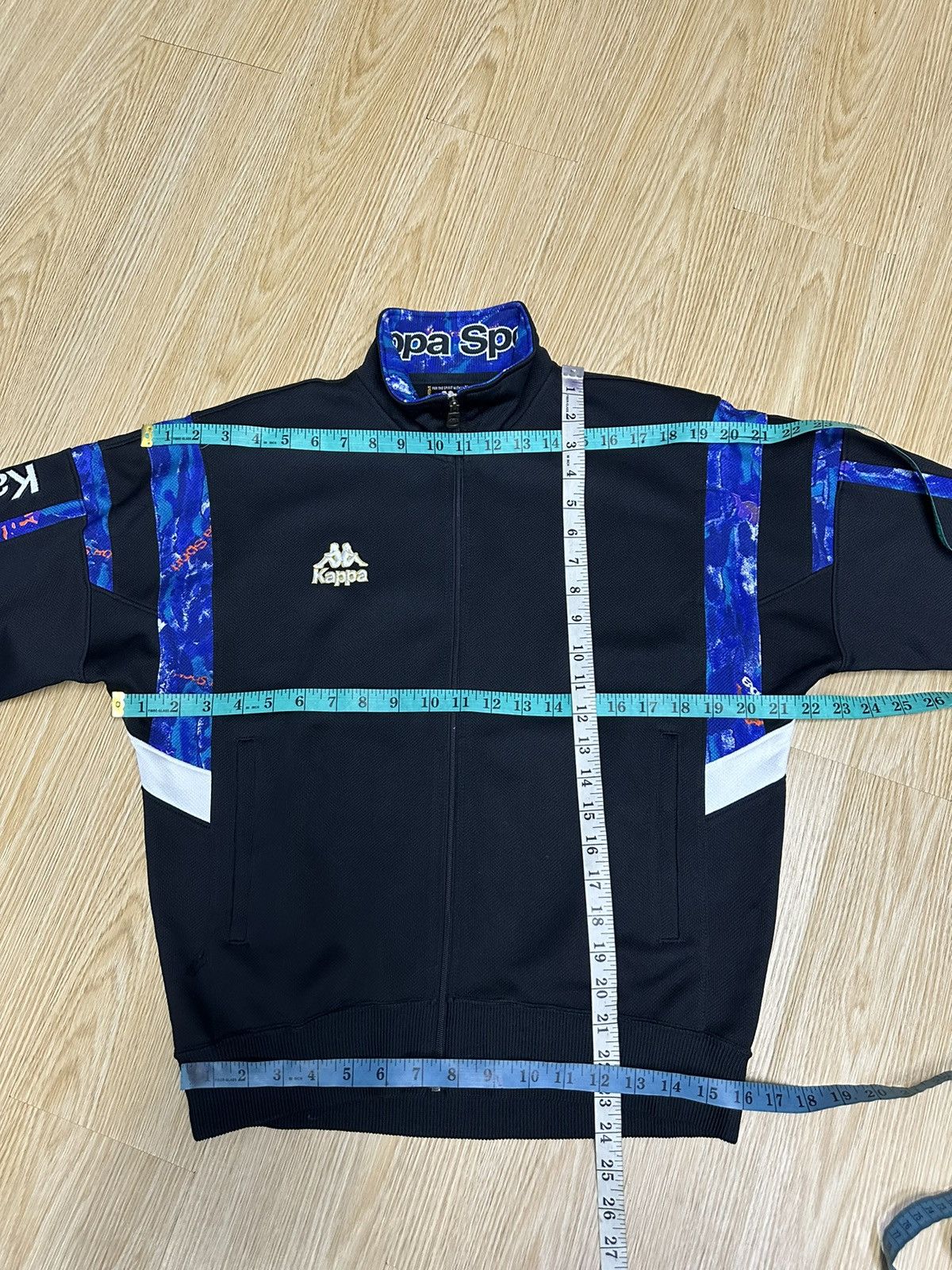 Kappa Vintage 80s Kappa Side Label Zipper Jacket Z05 Size US M / EU 48-50 / 2 - 10 Thumbnail