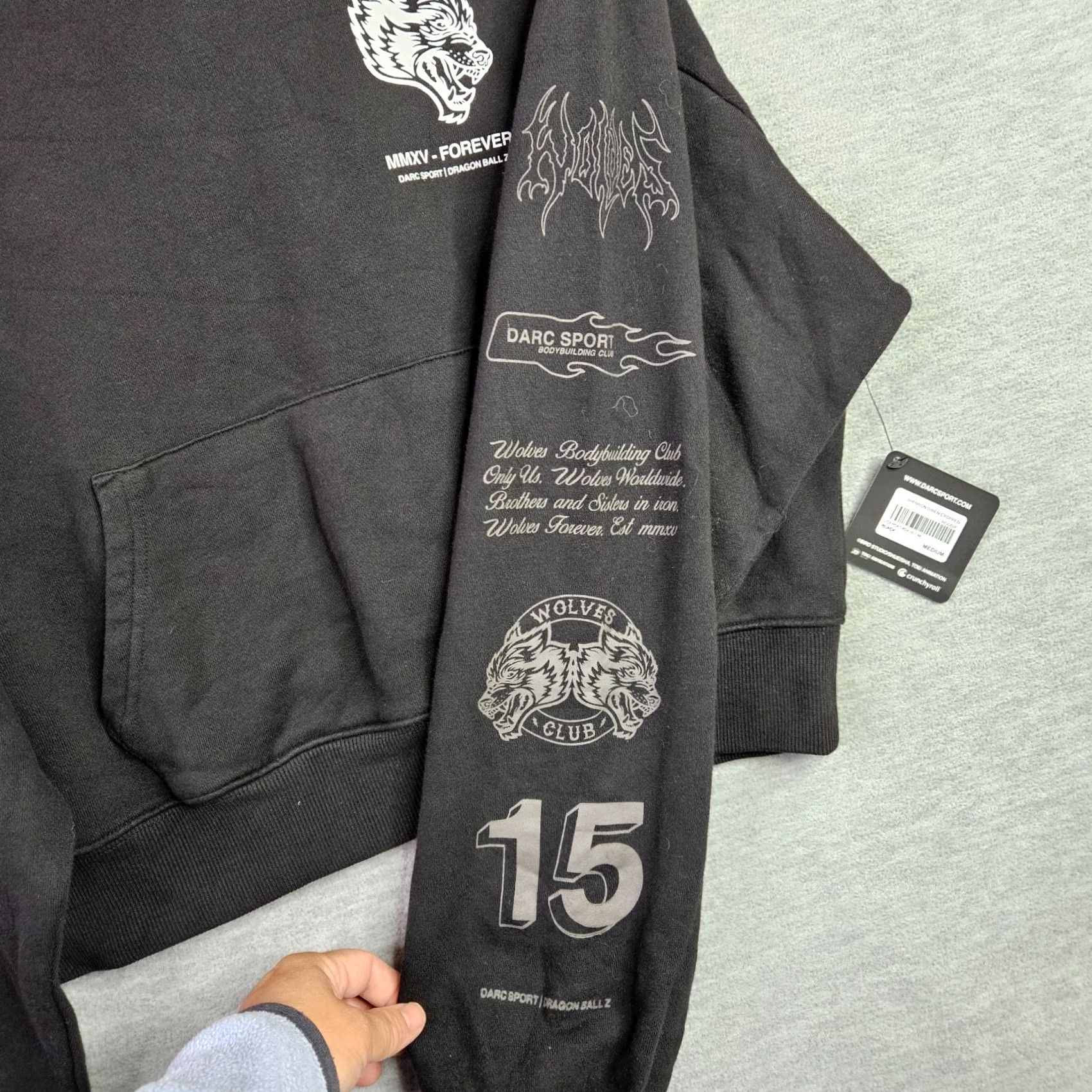 Darc Sport Darc Sport Dragon Ball Z Hoodie Women’s Black Limited Edition 374/1000 M Size M / US 6-8 / IT 42-44 - 3 Thumbnail