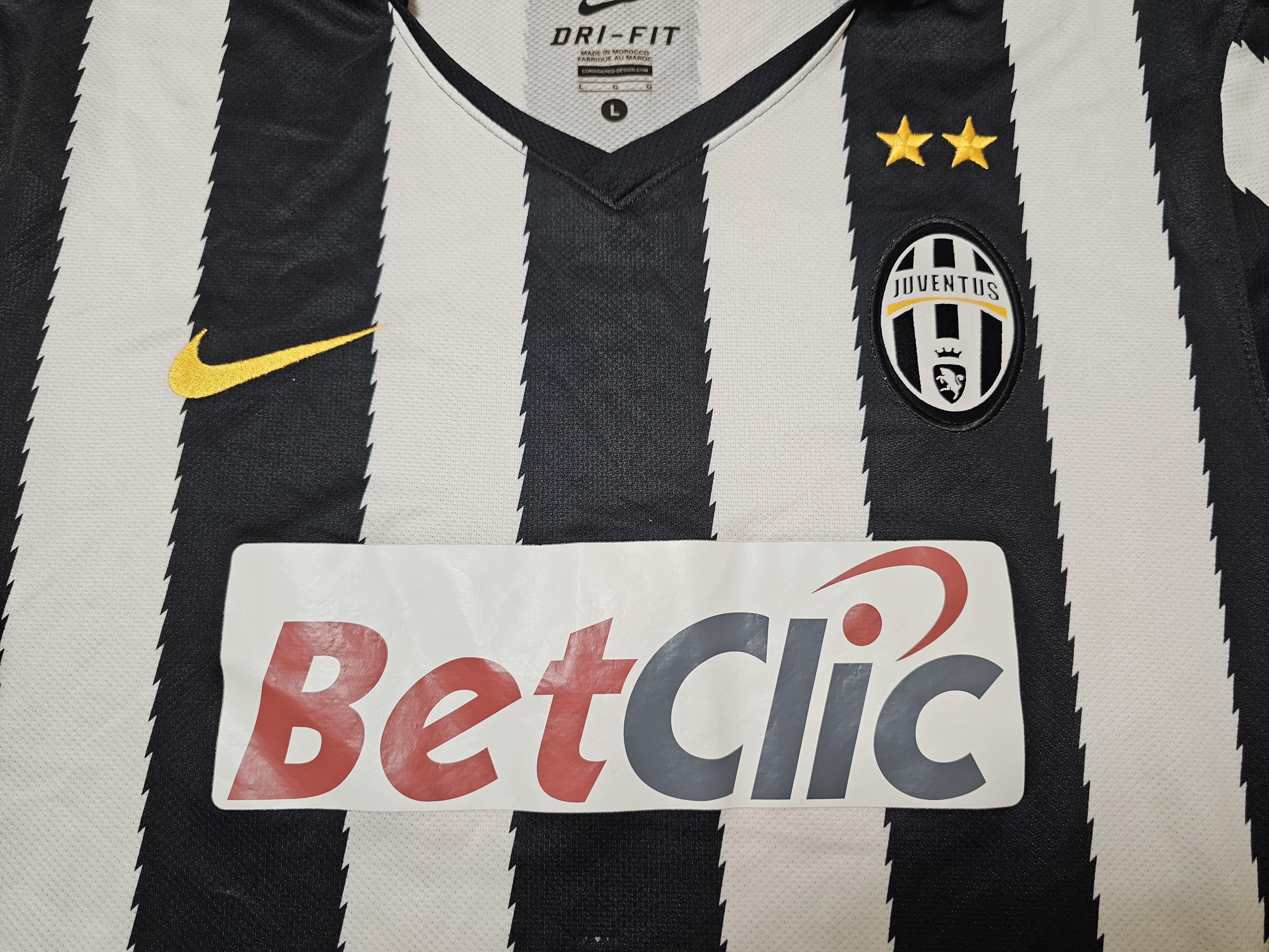 All Sport × Nike × Vintage JUVENTUS 2010 2011 HOME FOOTBALL SHIRT JUVE SOCCER JERSEY Size US L / EU 52-54 / 3 - 3 Thumbnail