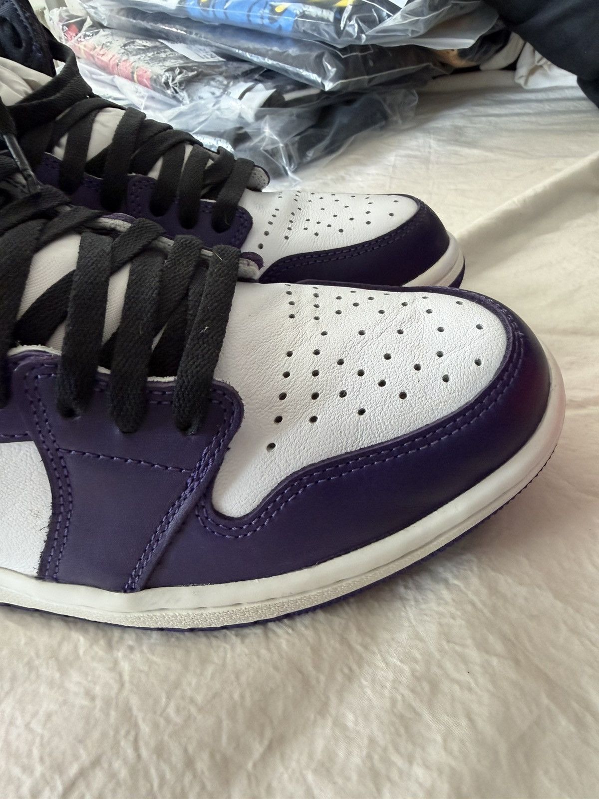 Jordan Brand Jordan 1 high Court purple size 10 mens Size US 10 / EU 43 - 5 Thumbnail