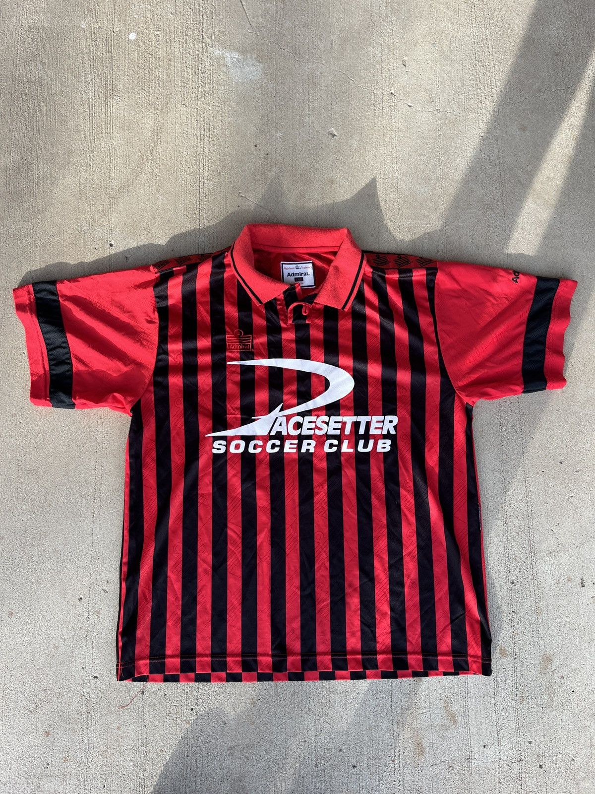 Vintage Acesetter Soccer Club Jersey Size US L / EU 52-54 / 3 - 1 Thumbnail