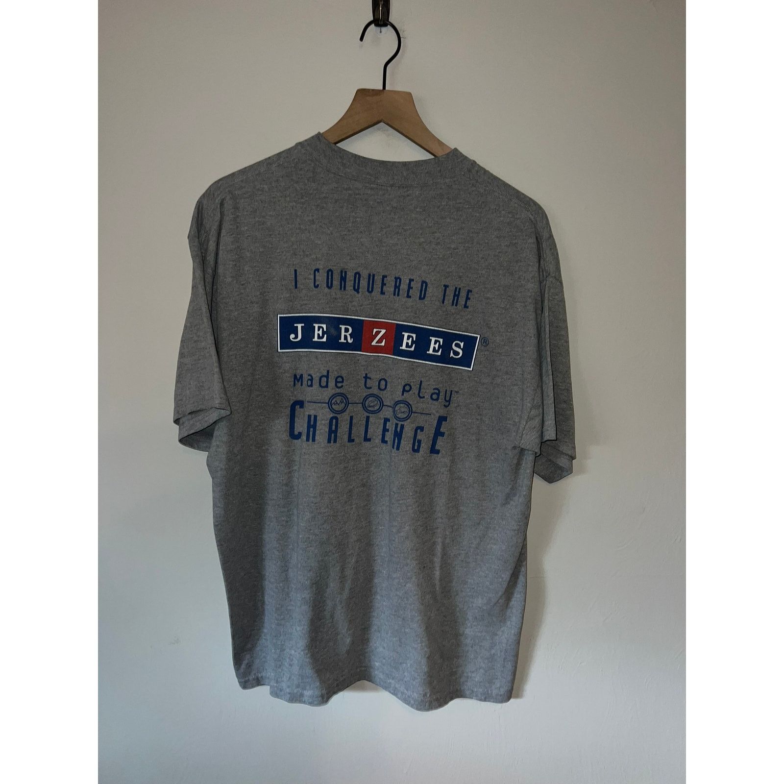 Jerzees Vintage Jerzees Made To Play Challenge Shirt Promo Tee XL Size US XL / EU 56 / 4 - 5 Thumbnail