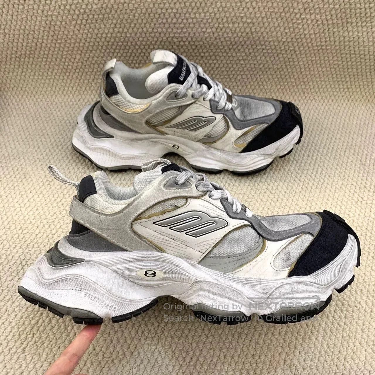 Balenciaga balenciaga cargo low. Size US 10 / EU 43 - 5 Thumbnail