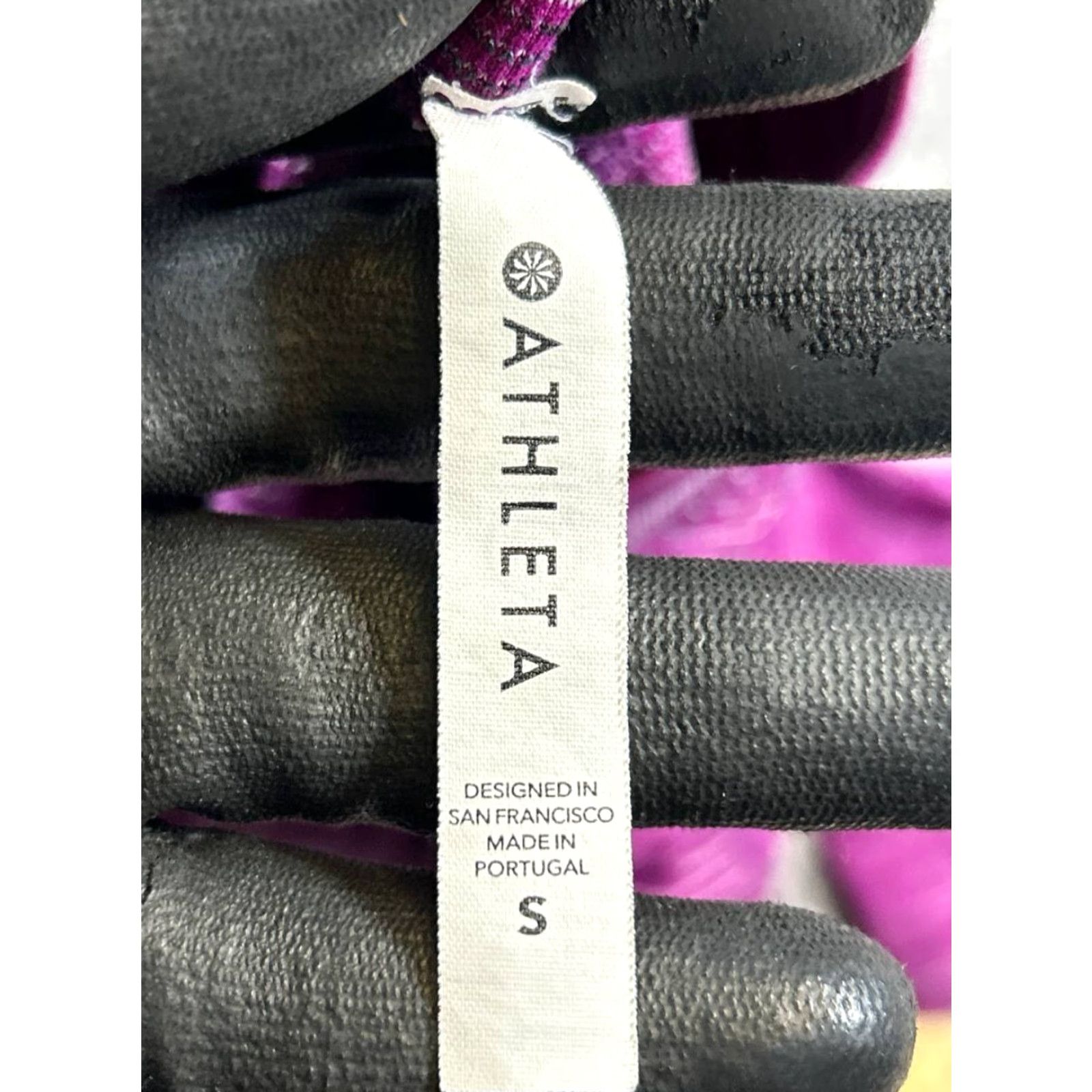 Athleta Athleta Shirt Womens Small Purple Running Pullover Size S / US 4 / IT 40 - 3 Thumbnail