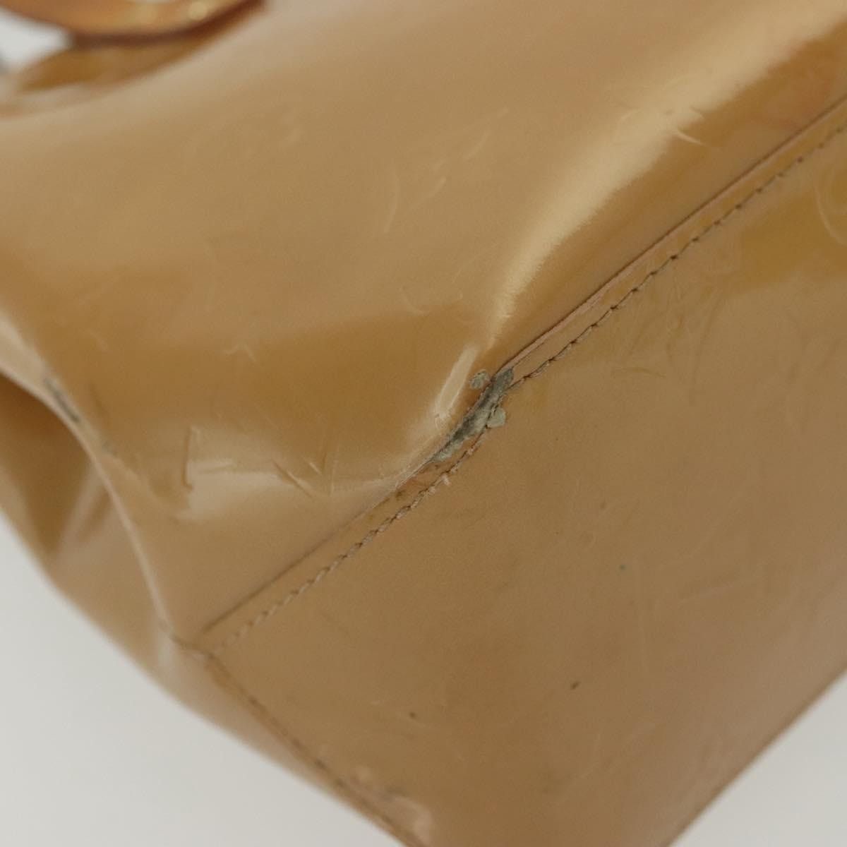 Louis Vuitton LOUIS VUITTON Monogram Vernis Reade PM Hand Bag Noisette Size ONE SIZE - 17 Thumbnail