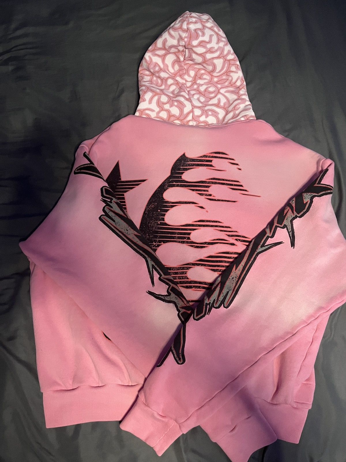 HELLSTAR Hellstar Pink Brainwashed Hoodie With Brain Size US S / EU 44-46 / 1 - 2 Thumbnail