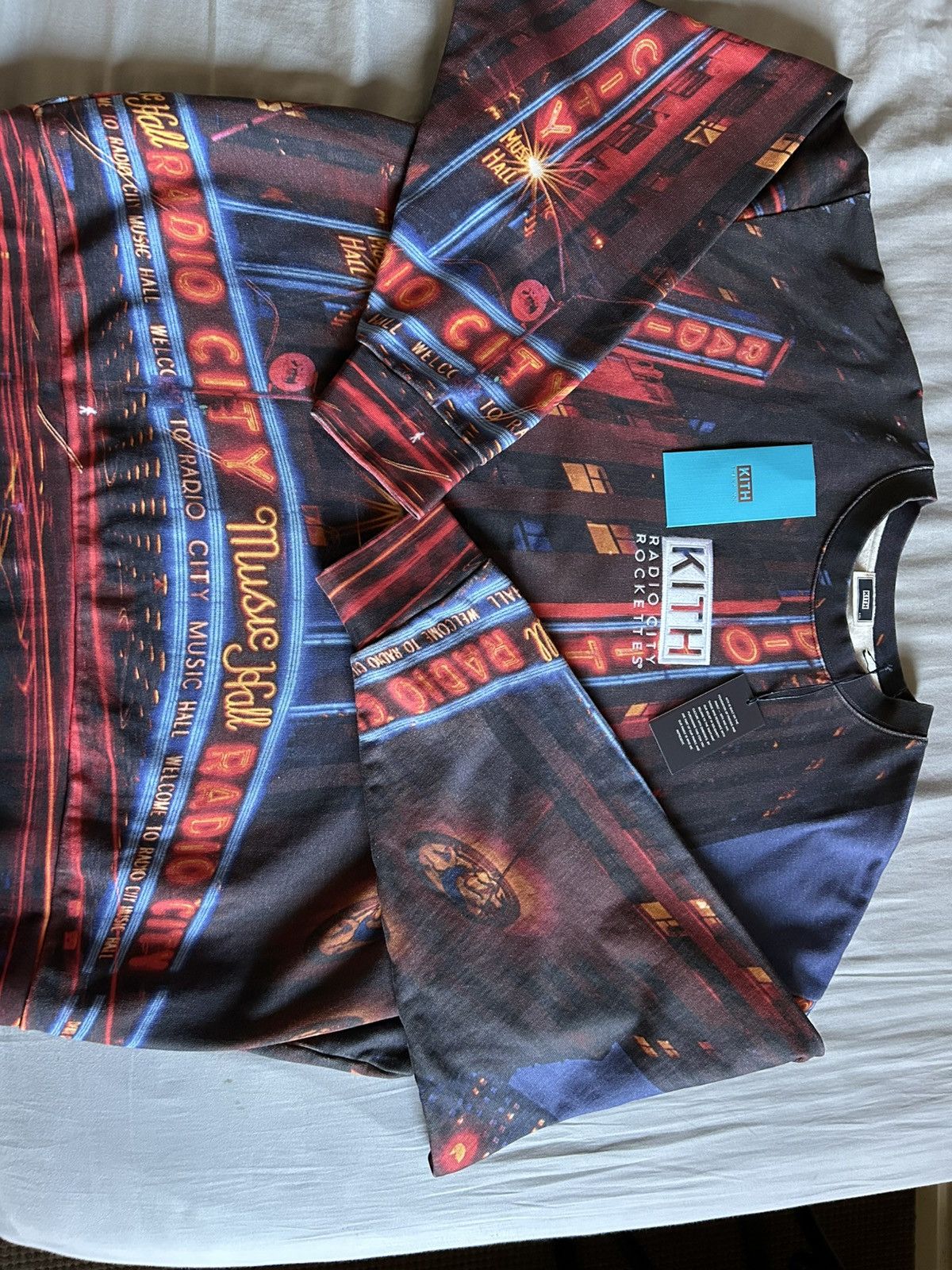 Kith Kith Radio City Rockettes Nelson Crewneck AOP Size US XXL / EU 58 / 5 - 8 Thumbnail