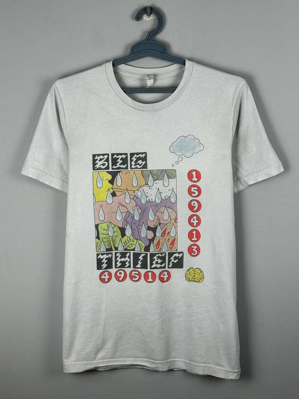 Band Tees Rare Big Thief Numbers Indie Folk Band T Shirt Size US L / EU 52-54 / 3 - 1 Thumbnail