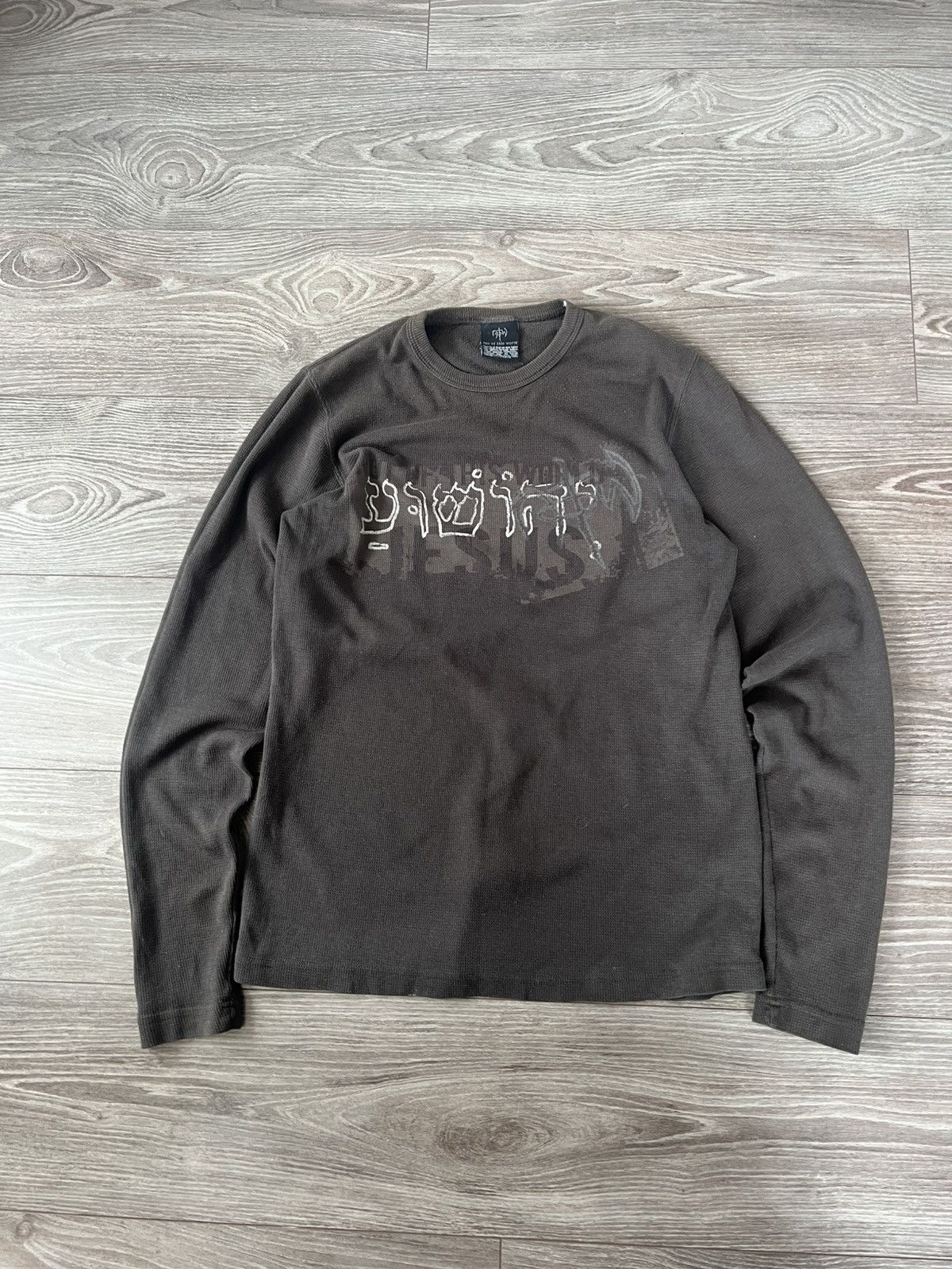 Designer × Japanese Brand ‼️Vintage Not of This World Jesus God Long sleeve‼️ Size US S / EU 44-46 / 1 - 8 Thumbnail