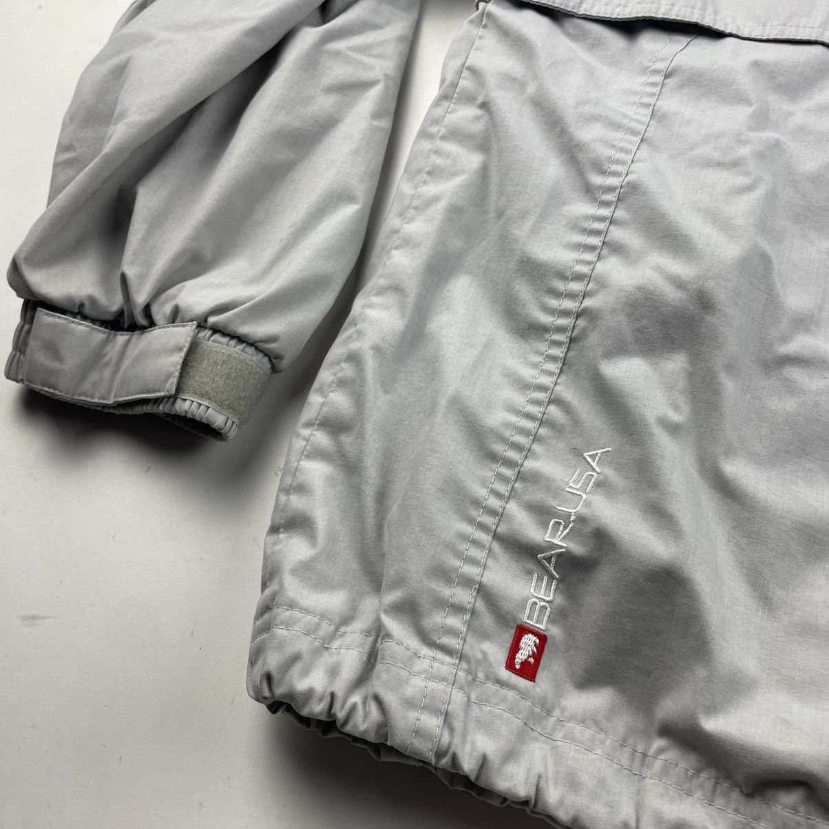 Other Y2K Bear Usa NY State Anorak Jacket Pullover Grey Mens S/M Size US S / EU 44-46 / 1 - 17 Thumbnail