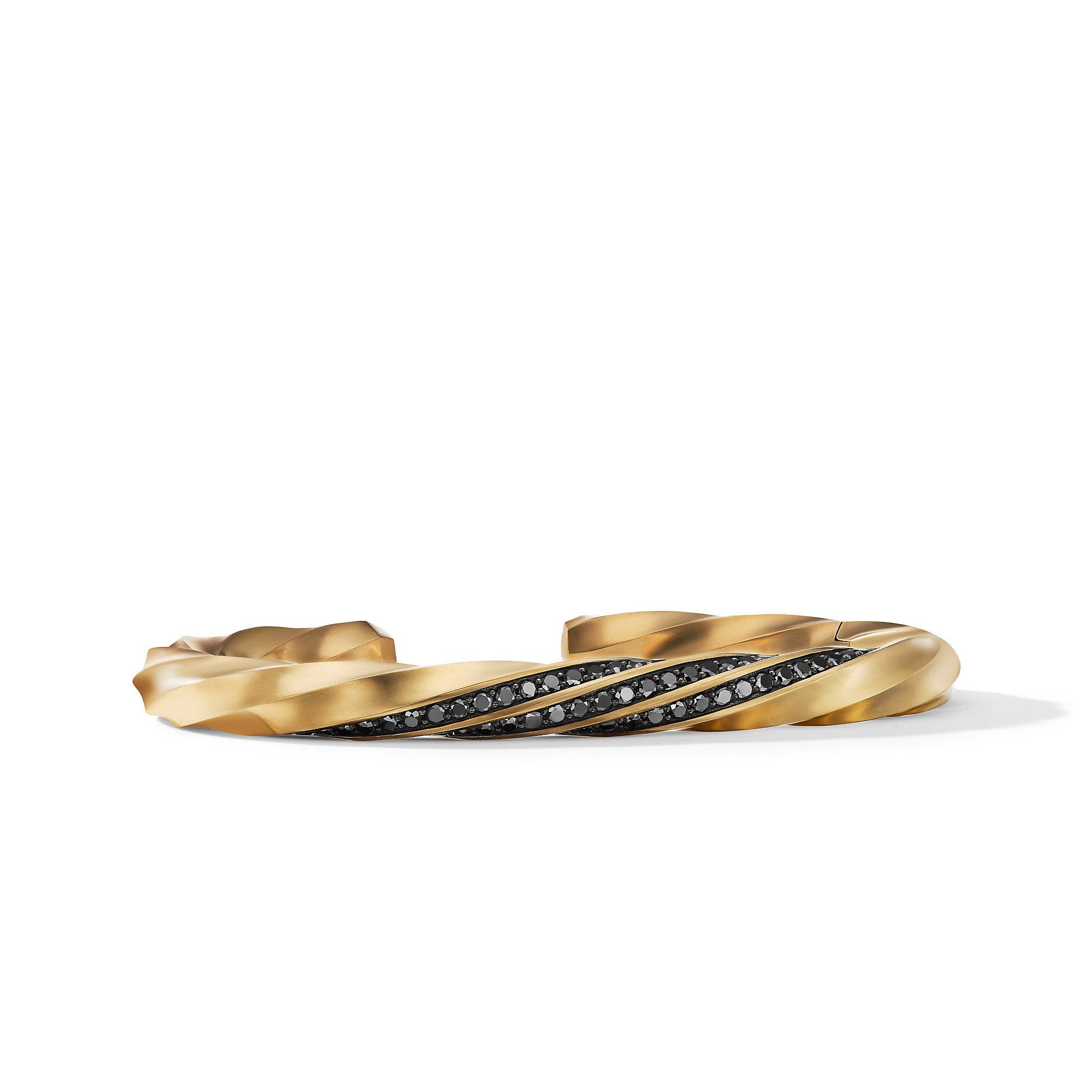 David Yurman oc11z1025 Bracelet in 18K Yellow Gold with Black Diamond Size ONE SIZE - 1 Thumbnail