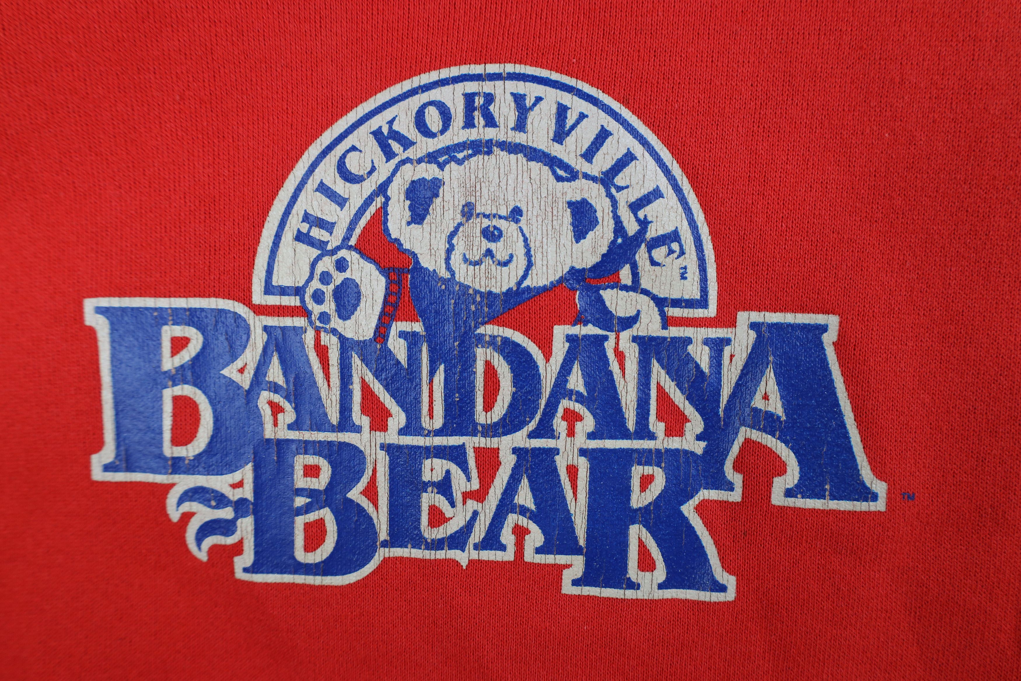 Vintage Vintage 80s 90s Hickoryville Bandana Bear Sweatshirt USA Size L / US 10 / IT 46 - 5 Thumbnail