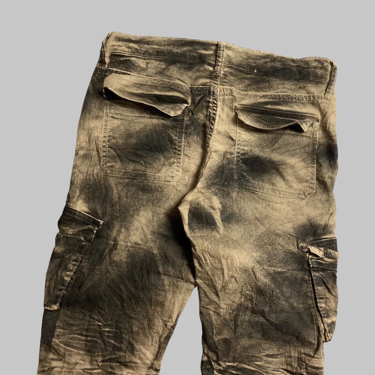 GOSTAR DE FUGA × Japanese Brand × Le Grande Bleu (L.G.B.) 🇯🇵 COOLATIQUES Cargo Pants Slimfit Tie Dye Design RARE💥 Size US 29 - 5 Thumbnail
