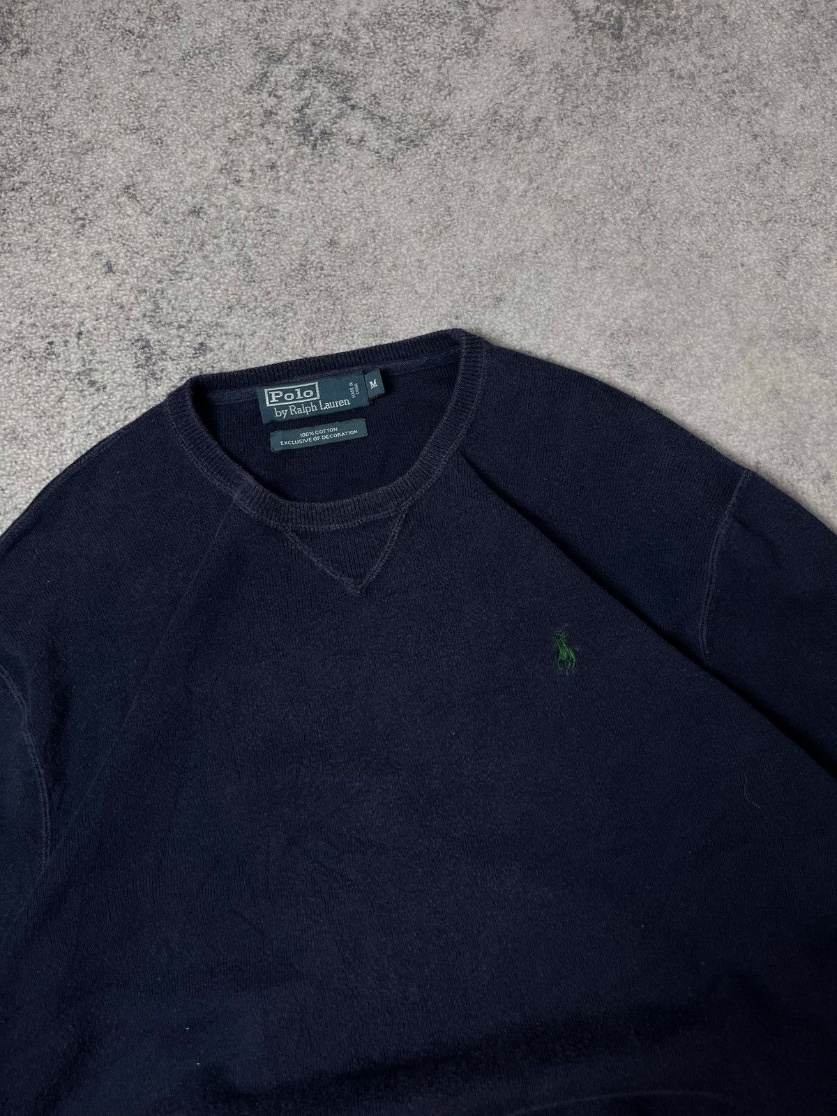 Polo Ralph Lauren 🔥90’s Ralph Lauren Polo Cable Knit Sweater Y2K Jumper Boxy Size US M / EU 48-50 / 2 - 3 Thumbnail