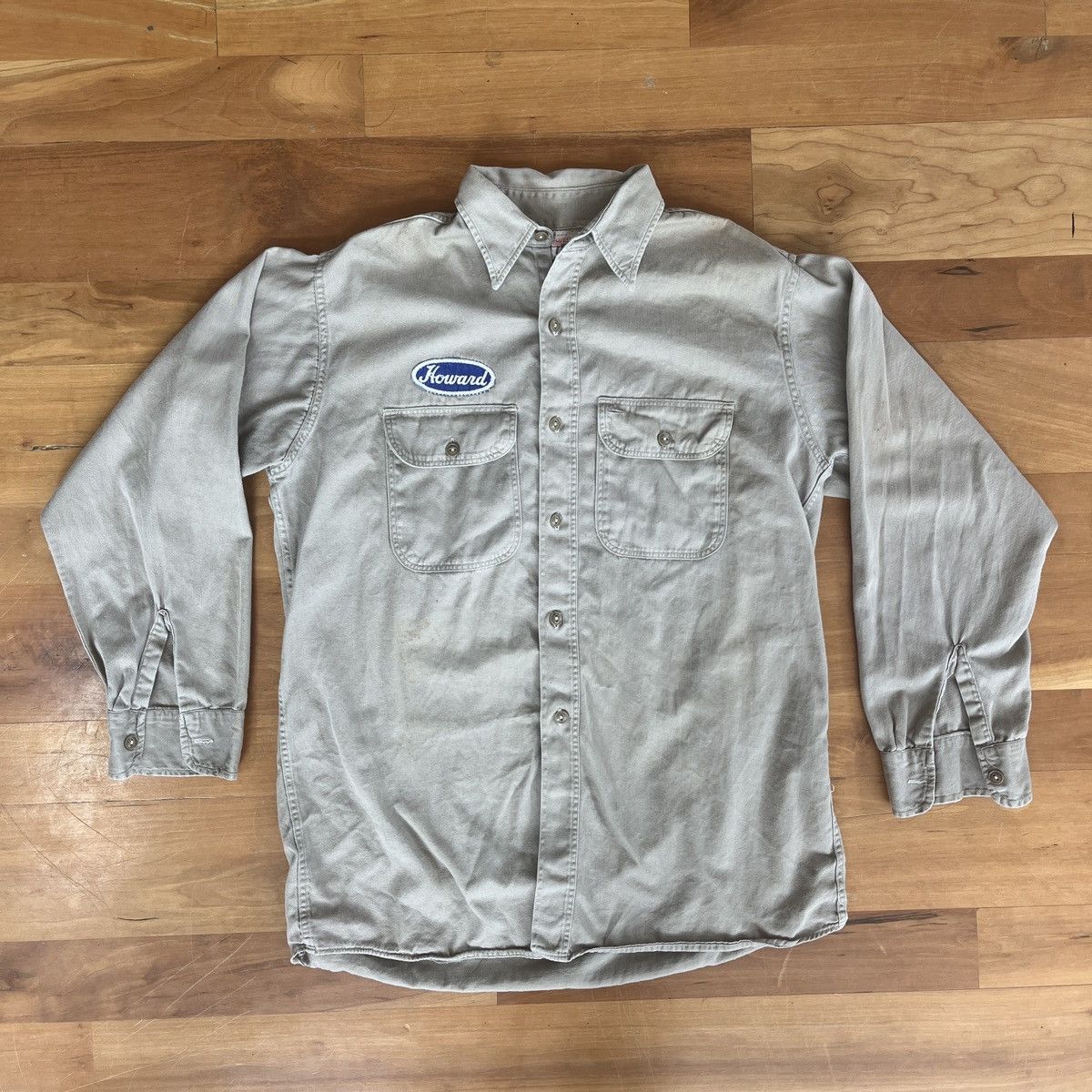 Other 1950’s USA Khaki Workwear Shirt Size US M / EU 48-50 / 2 - 1 Thumbnail