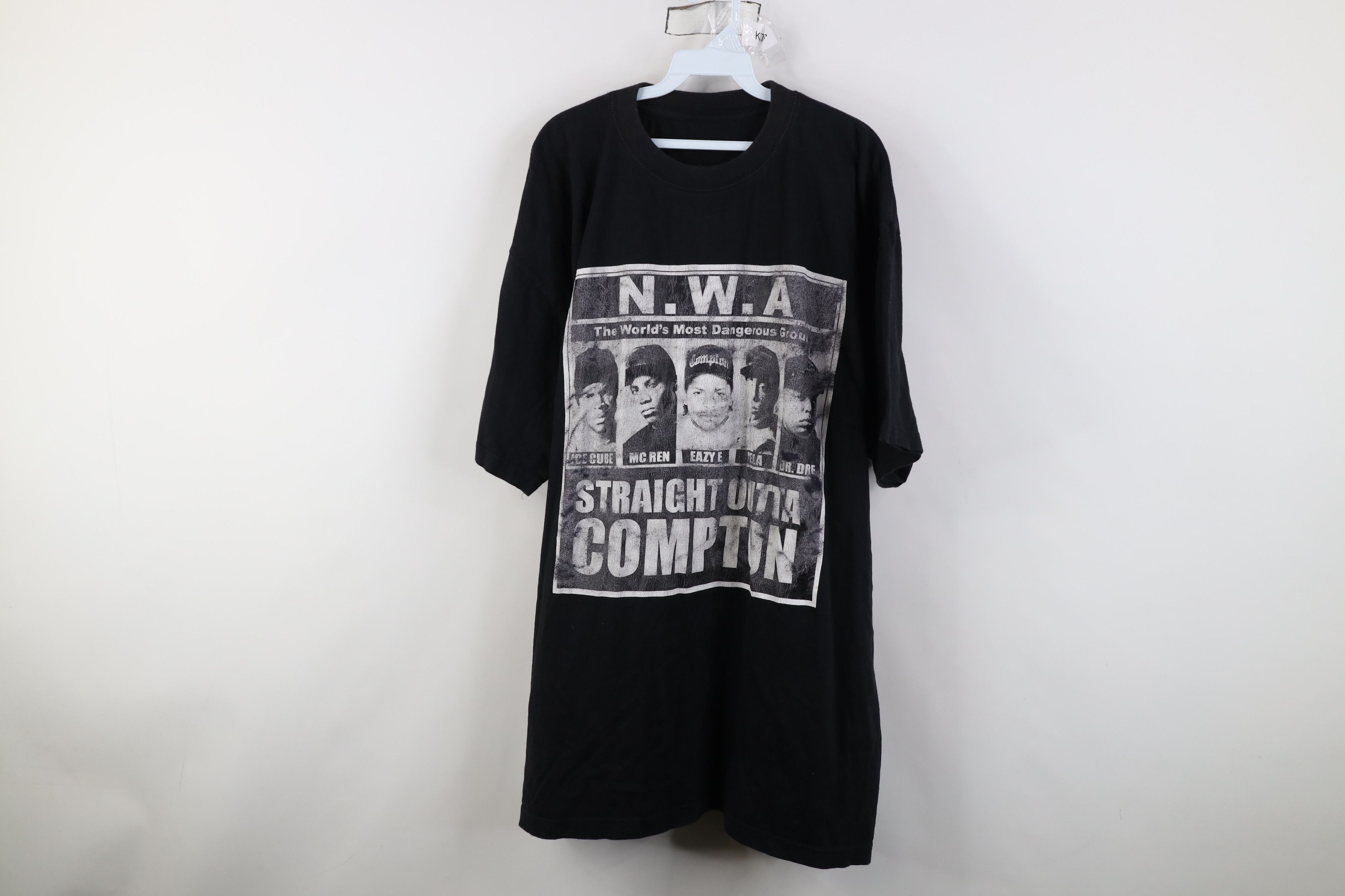 Vintage Vintage Streetwear Straight Outta Compton Rap Tee T-Shirt Size US XXL / EU 58 / 5 - 1 Thumbnail