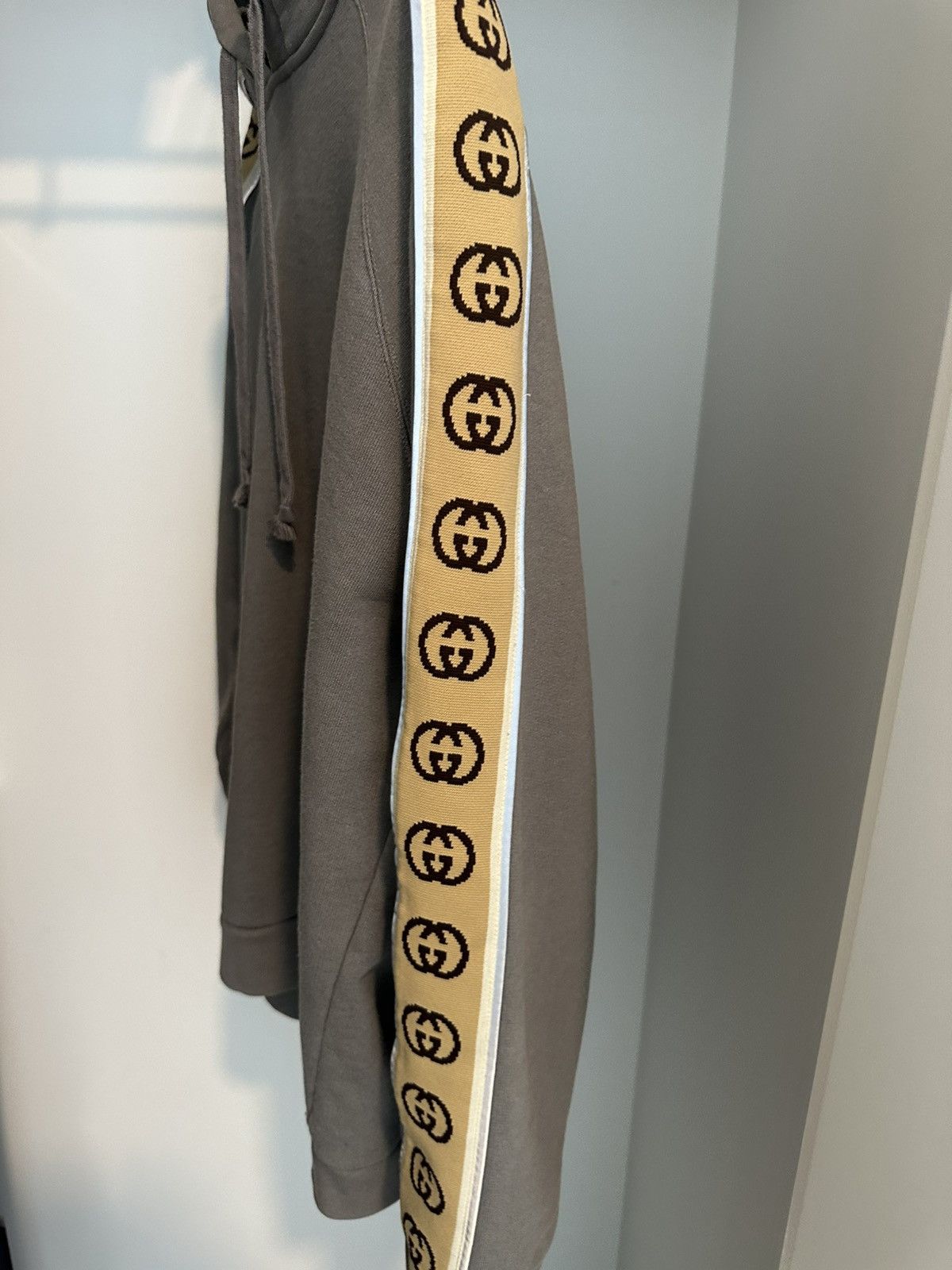 Gucci Gucci Interlocking GG Tape Reflective “Smoke Grey” Hoodie Size US L / EU 52-54 / 3 - 2 Thumbnail