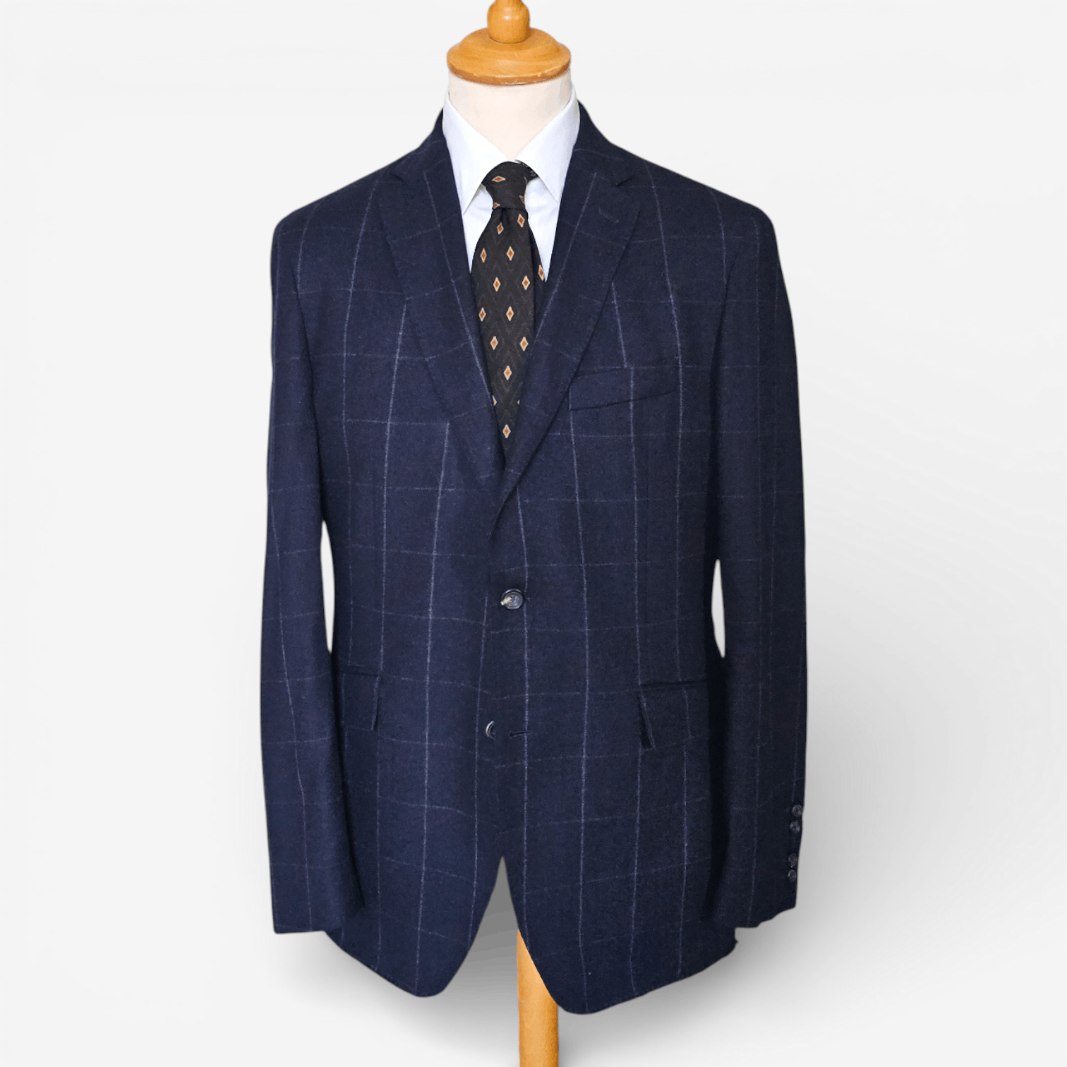 Hackett Hackett Savile Row Striped Blazer Jacket Wool Cashmere Size 42L - 1 Thumbnail