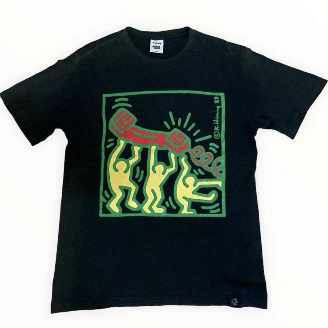 Keith Haring 🇯🇵 VINTAGE KEITH HARING POP ART TSHIRT Size US M / EU 48-50 / 2 - 1 Thumbnail