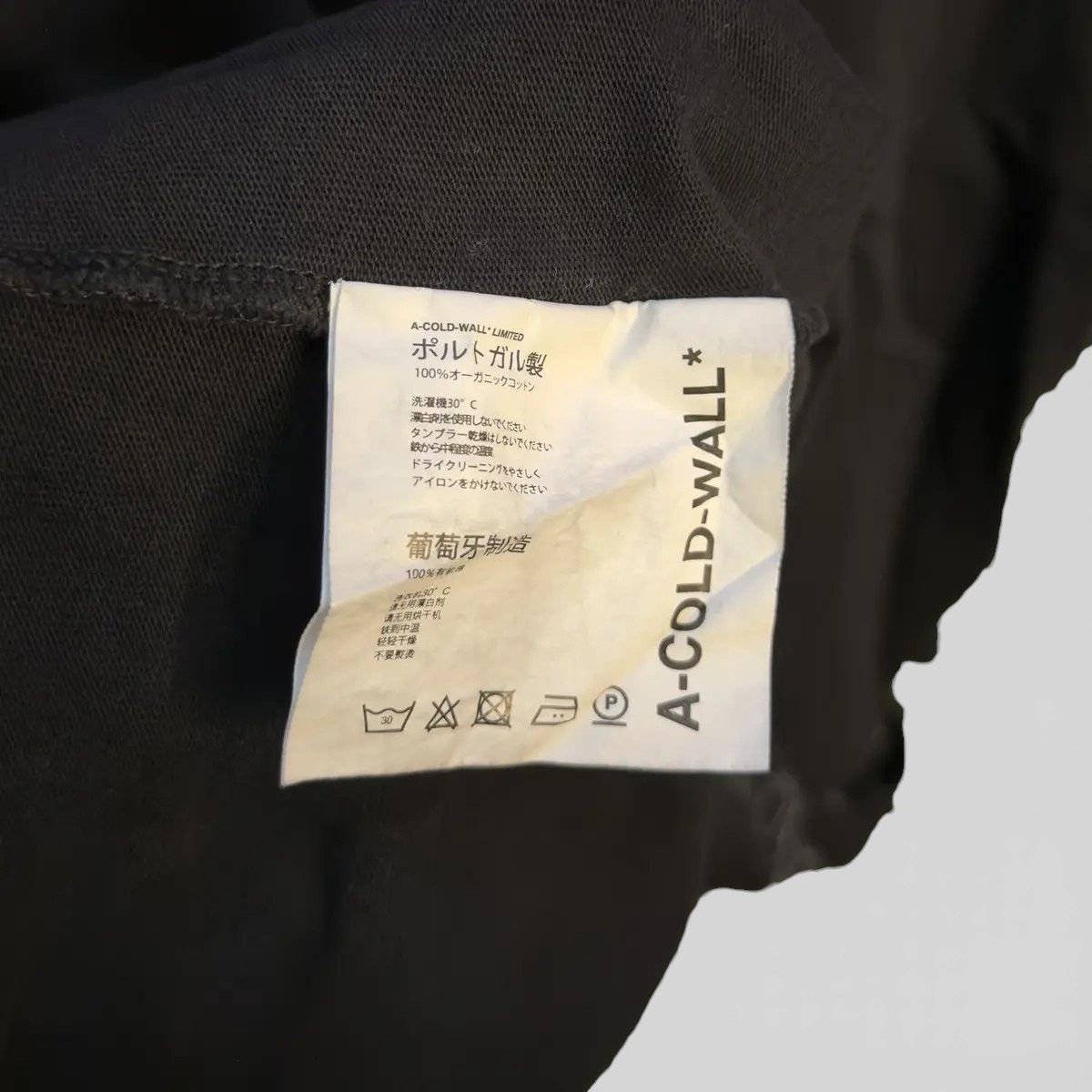 A-COLD-WALL* A Cold Wall Mod Lux Black Hemisphere Graphic Tee Shirt Size US S / EU 44-46 / 1 - 8 Thumbnail