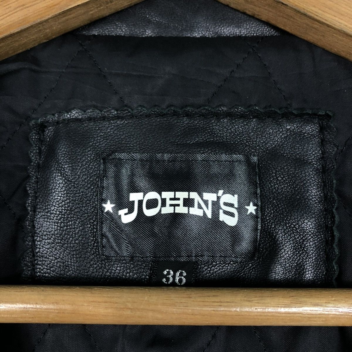 Japanese Brand 🔥VINTAGE BIKER LEATHER JACKET JOHN’S JAPAN ISSEY MIYAKE Size US M / EU 48-50 / 2 - 20 Thumbnail