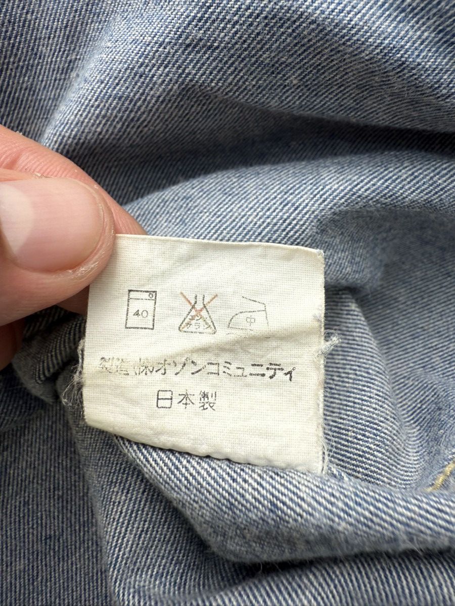 Hysteric Glamour 90’s HYSTERIC GLAMOUR RARE DENIM Y2K JAPANESE POCKET SHIRT Size US L / EU 52-54 / 3 - 14 Thumbnail