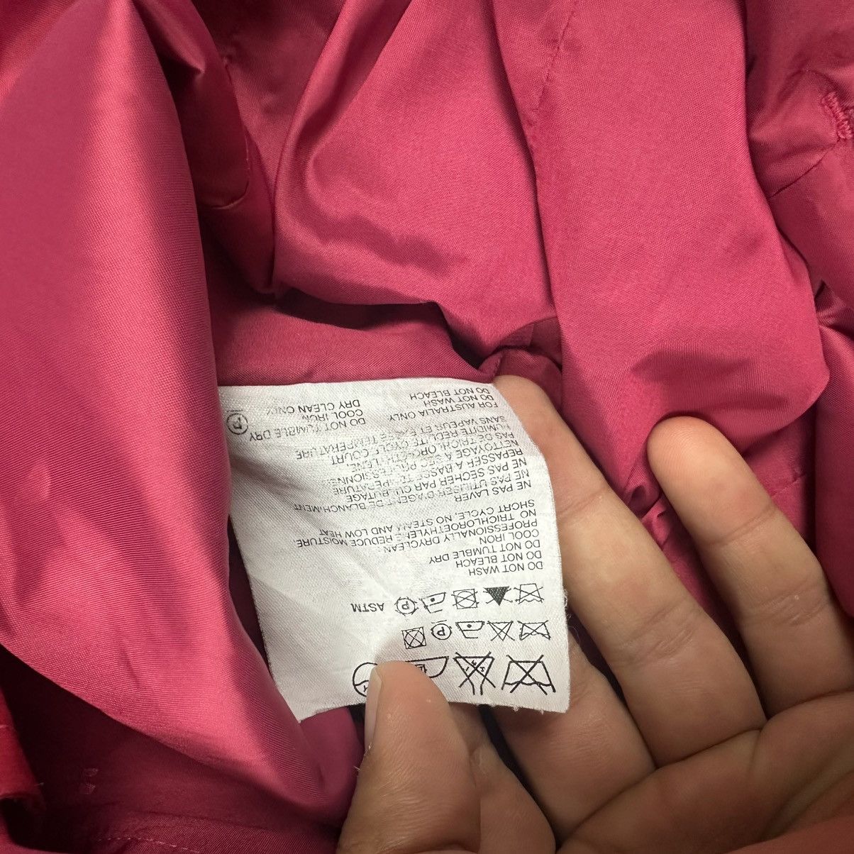 Jil Sander Jil Sander Pink Nylon Coat Size M / US 6-8 / IT 42-44 - 6 Thumbnail