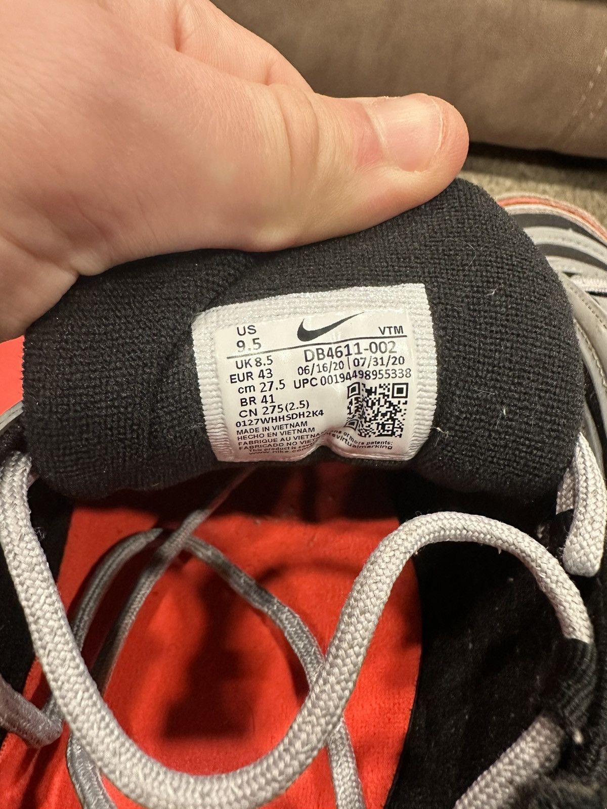 Nike Air Max 97 “Wolf Grey Radiant Red”