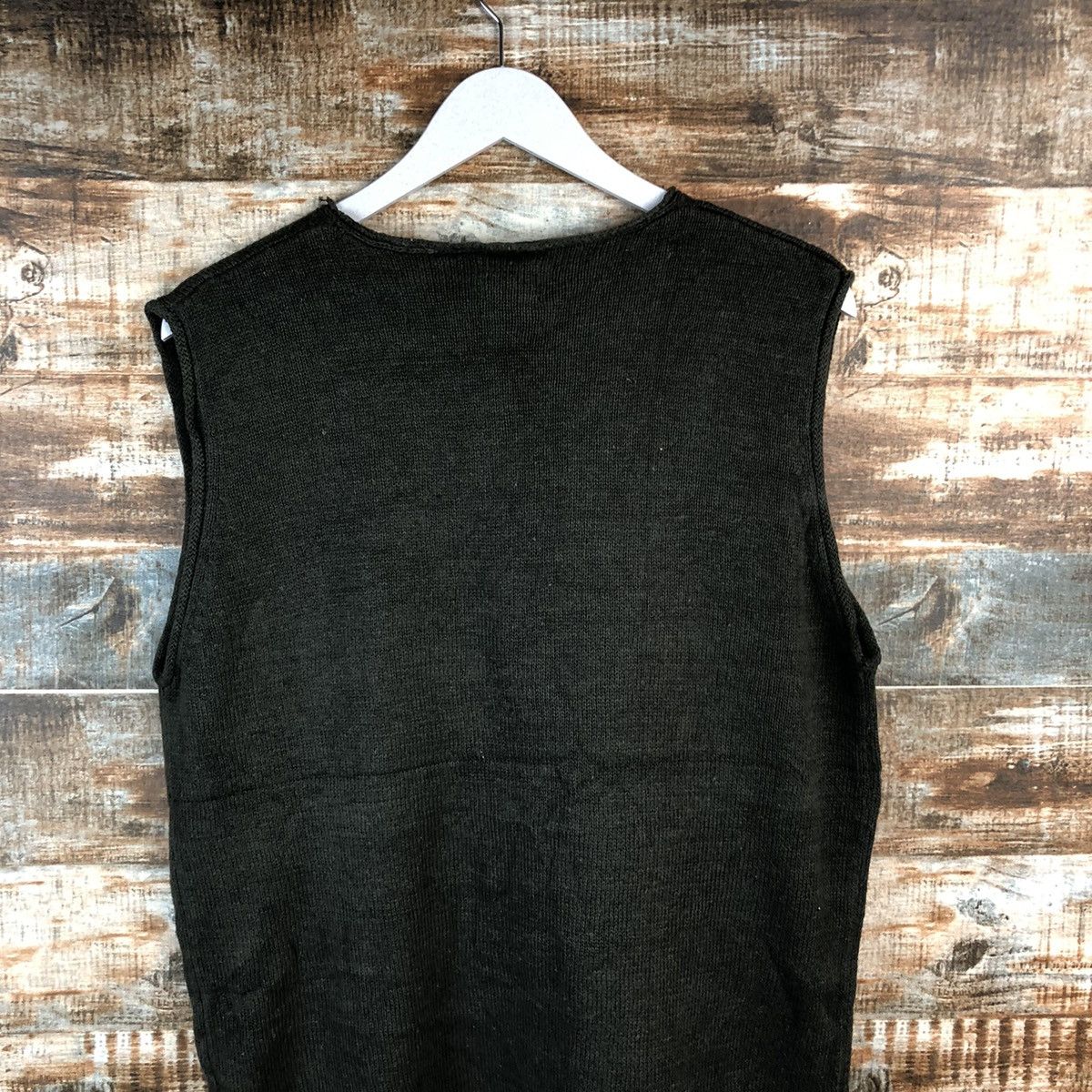 Dockers Dockers Green Vest Knitwear #A2493 Size US M / EU 48-50 / 2 - 14 Thumbnail