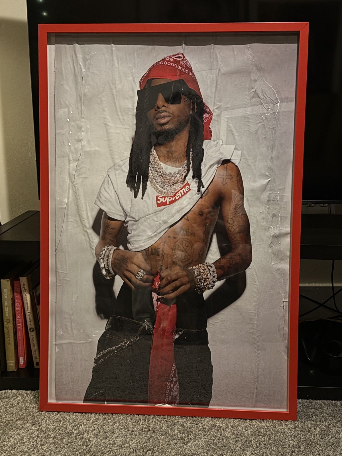 Supreme Supreme Playboi Carti Box Logo Poster Opium BOGO (F