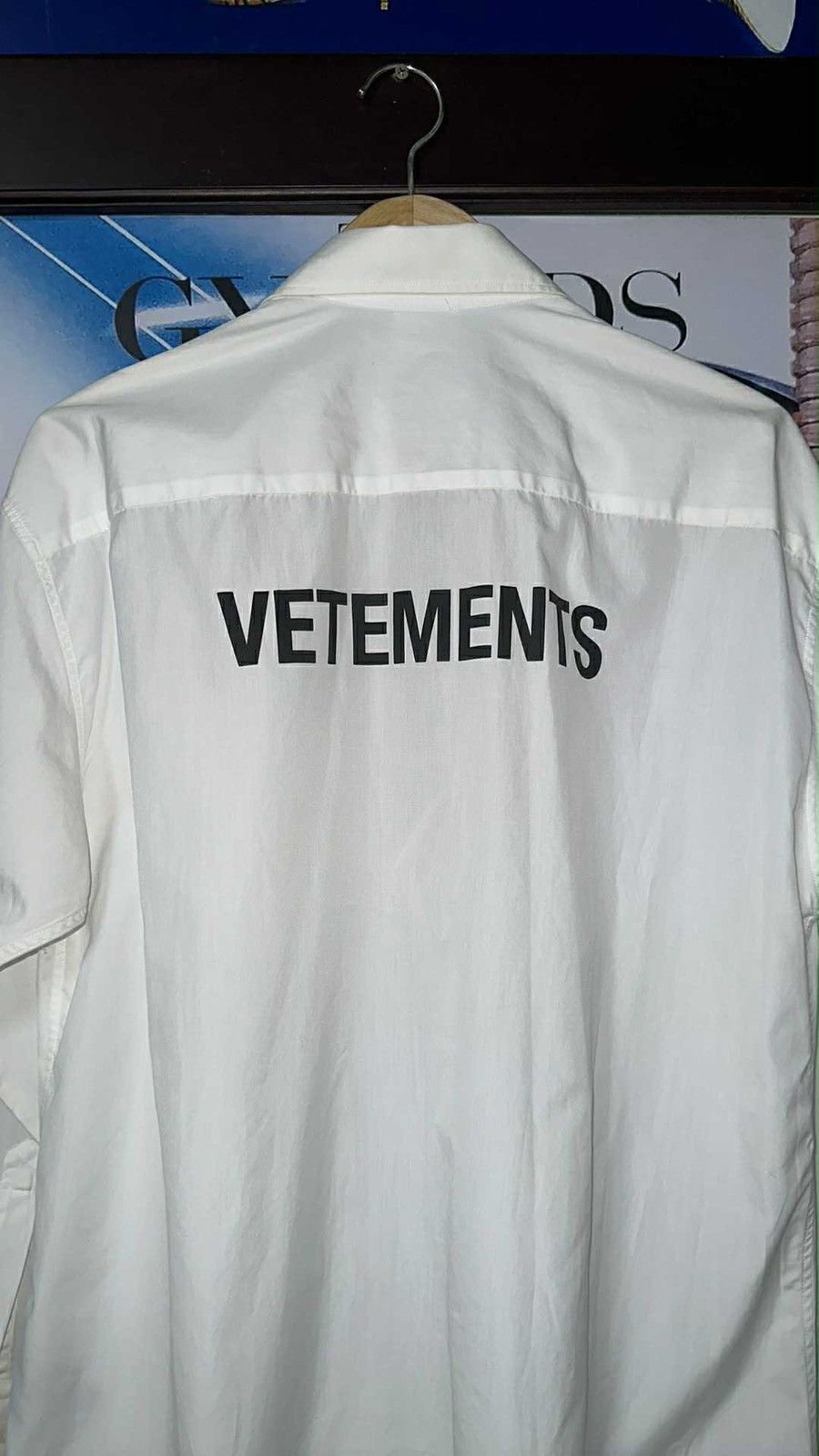 Vetements Vetements logo print long-sleeves shirt Size US XS / EU 42 / 0 - 2 Thumbnail