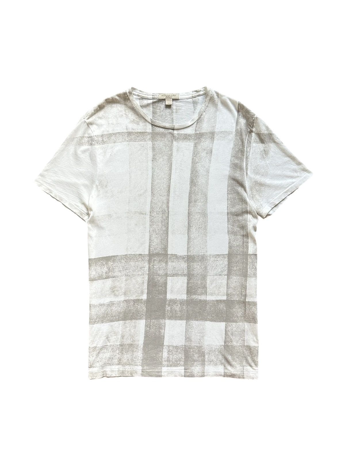 Burberry Burberry Brit all over painted check print tshirt Size US M / EU 48-50 / 2 - 1 Thumbnail