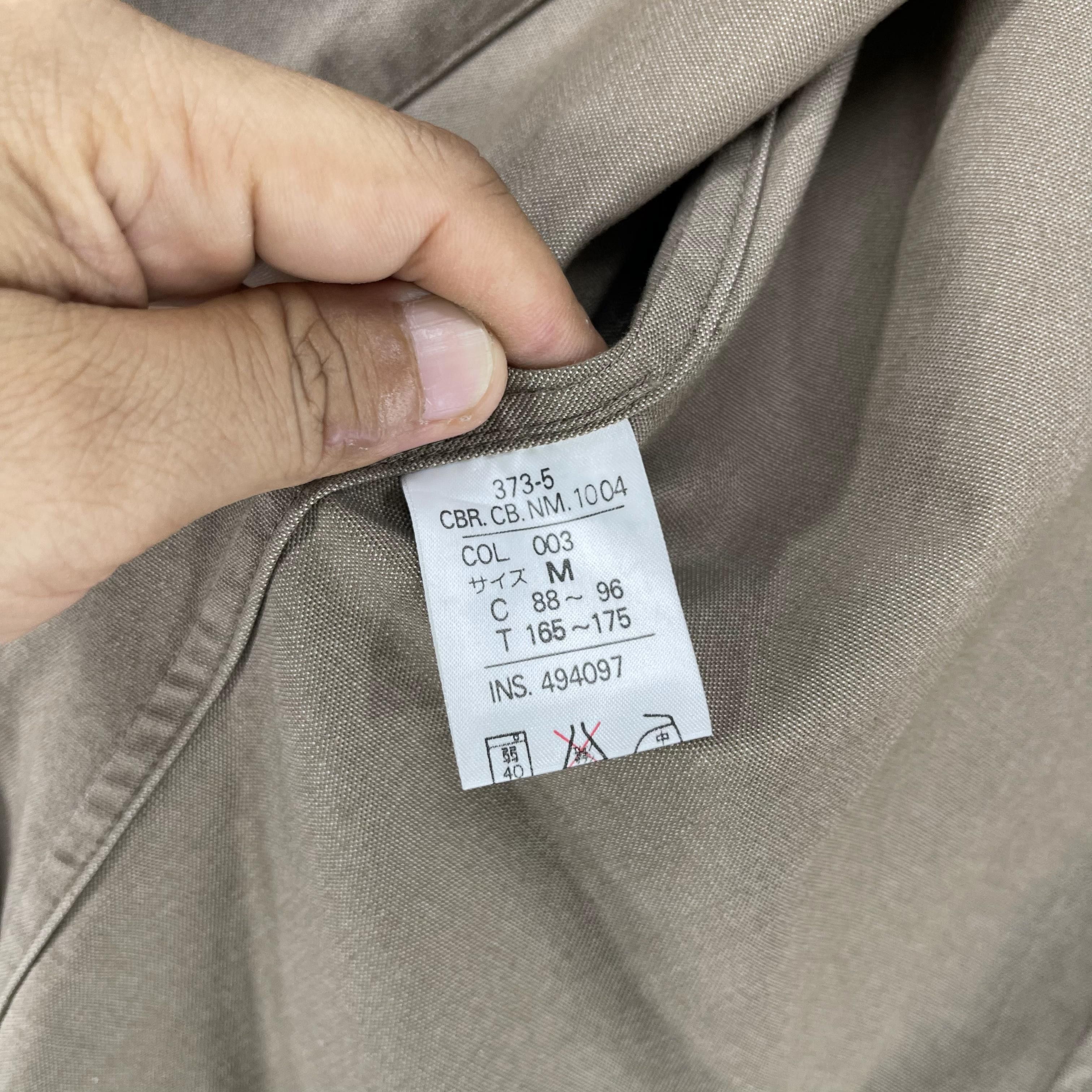 Calvin Klein × Vintage Vintage CALVIN KLEIN Workers Denim Coat Button Up Size US M / EU 48-50 / 2 - 6 Thumbnail