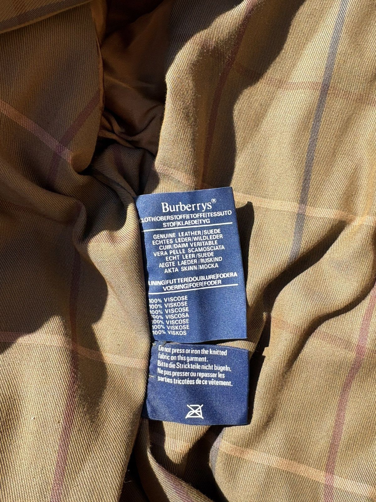 Burberry Burberry Vintage Green Suede Bomber Jacket – Genuine Leather Size US S / EU 44-46 / 1 - 4 Thumbnail