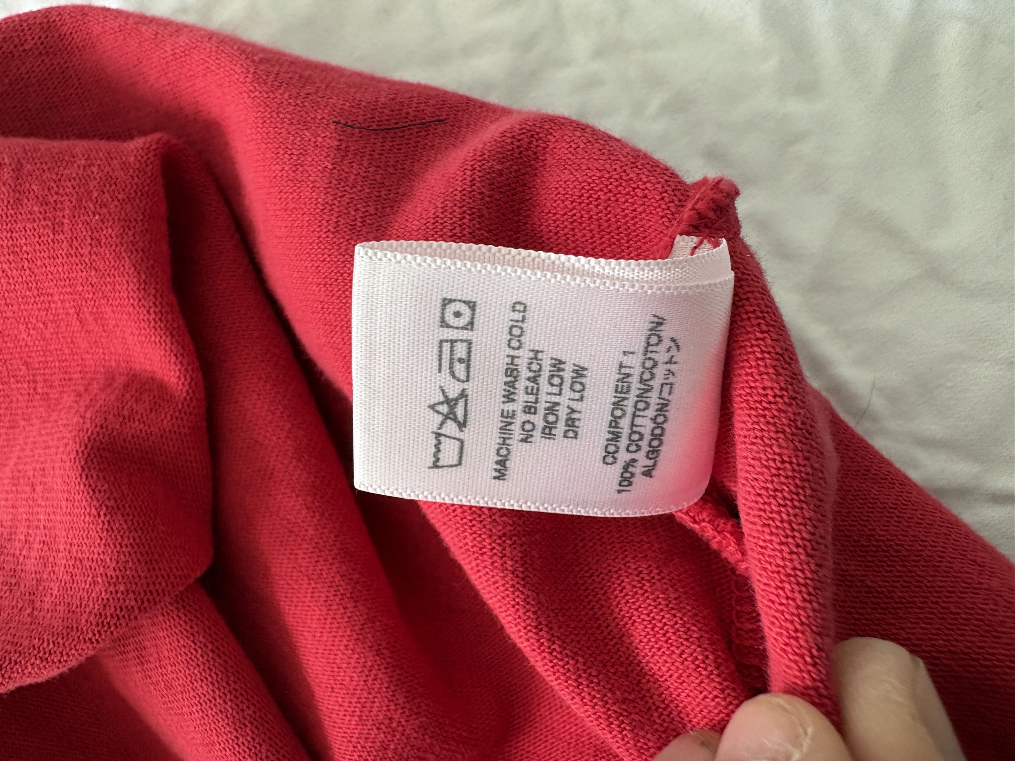 Reese Cooper Reese Cooper S/S '22 Red T-Shirt 100% Cotton Size S/M Size US S / EU 44-46 / 1 - 4 Thumbnail