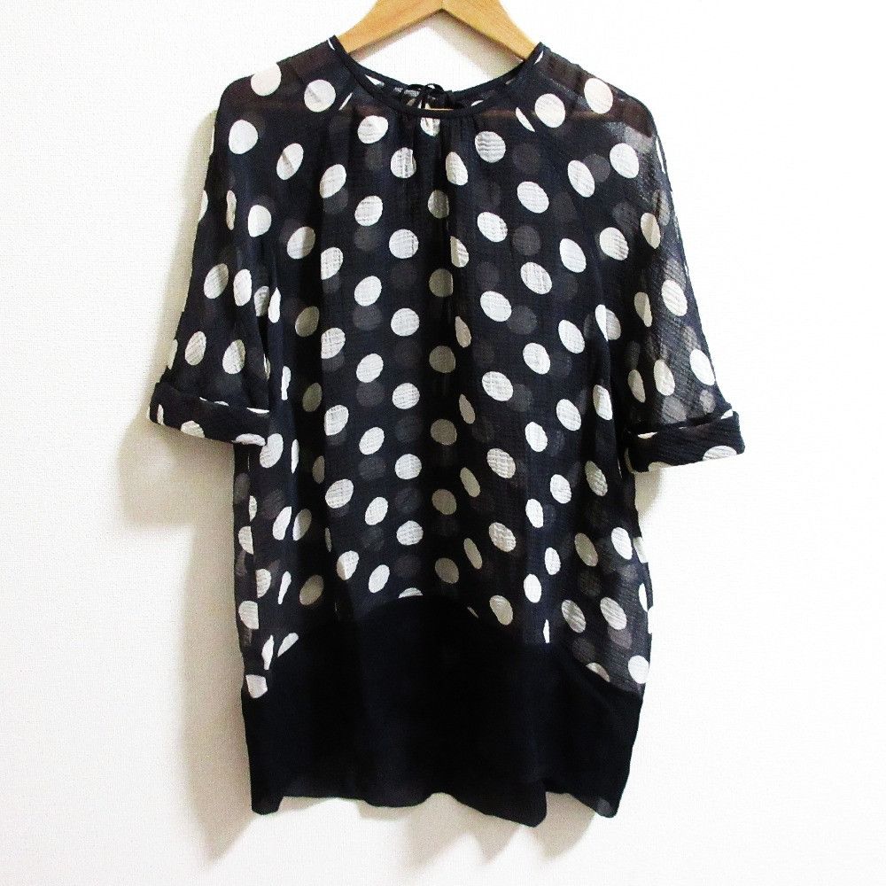 Other Other Martin Grant Dot Sheer Blouse Others Tops DUTY FREE for USA Size ONE SIZE - 1 Thumbnail