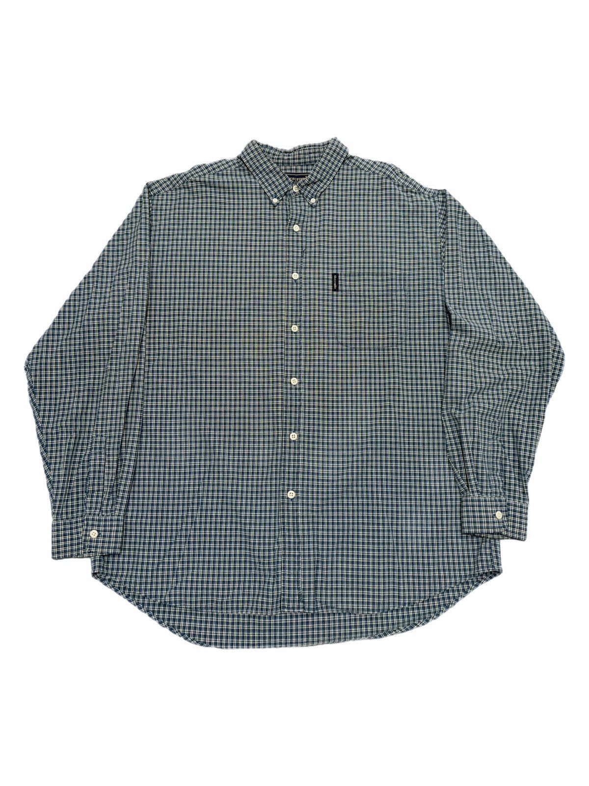 Abercrombie & Fitch Abercrombie & Fitch Long Sleeve Plaid Button Down Shirt Size US L / EU 52-54 / 3 - 1 Thumbnail