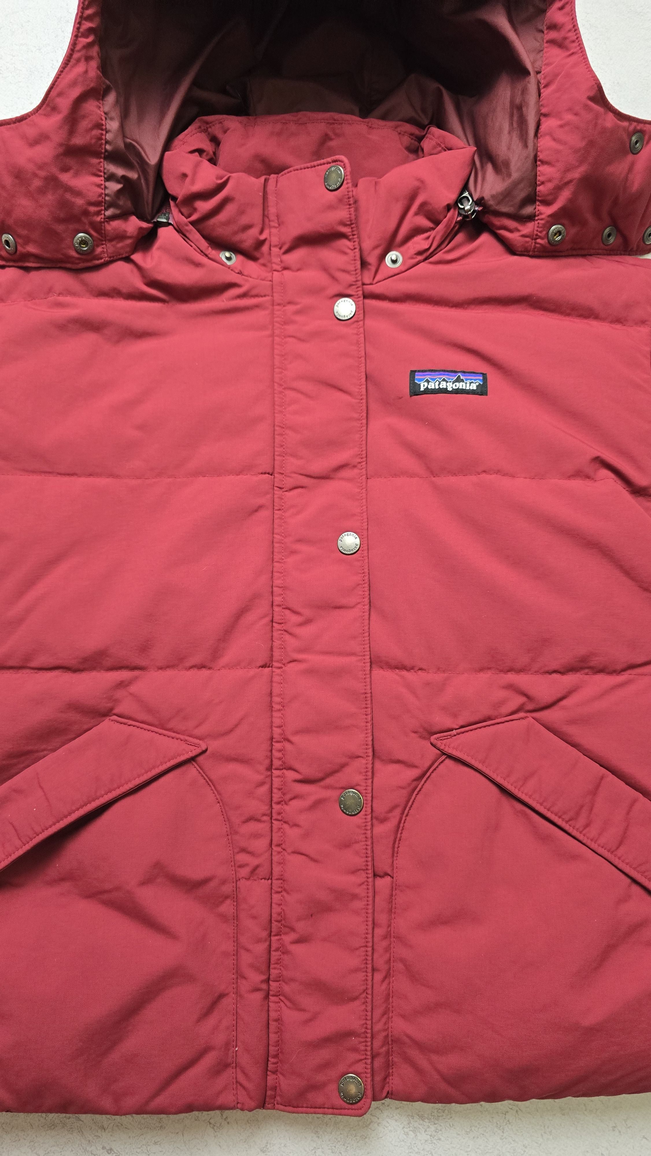 Patagonia Patagonia Hooded Down Puffer Jacket Cropped Winter Coat Size S / US 4 / IT 40 - 17 Thumbnail