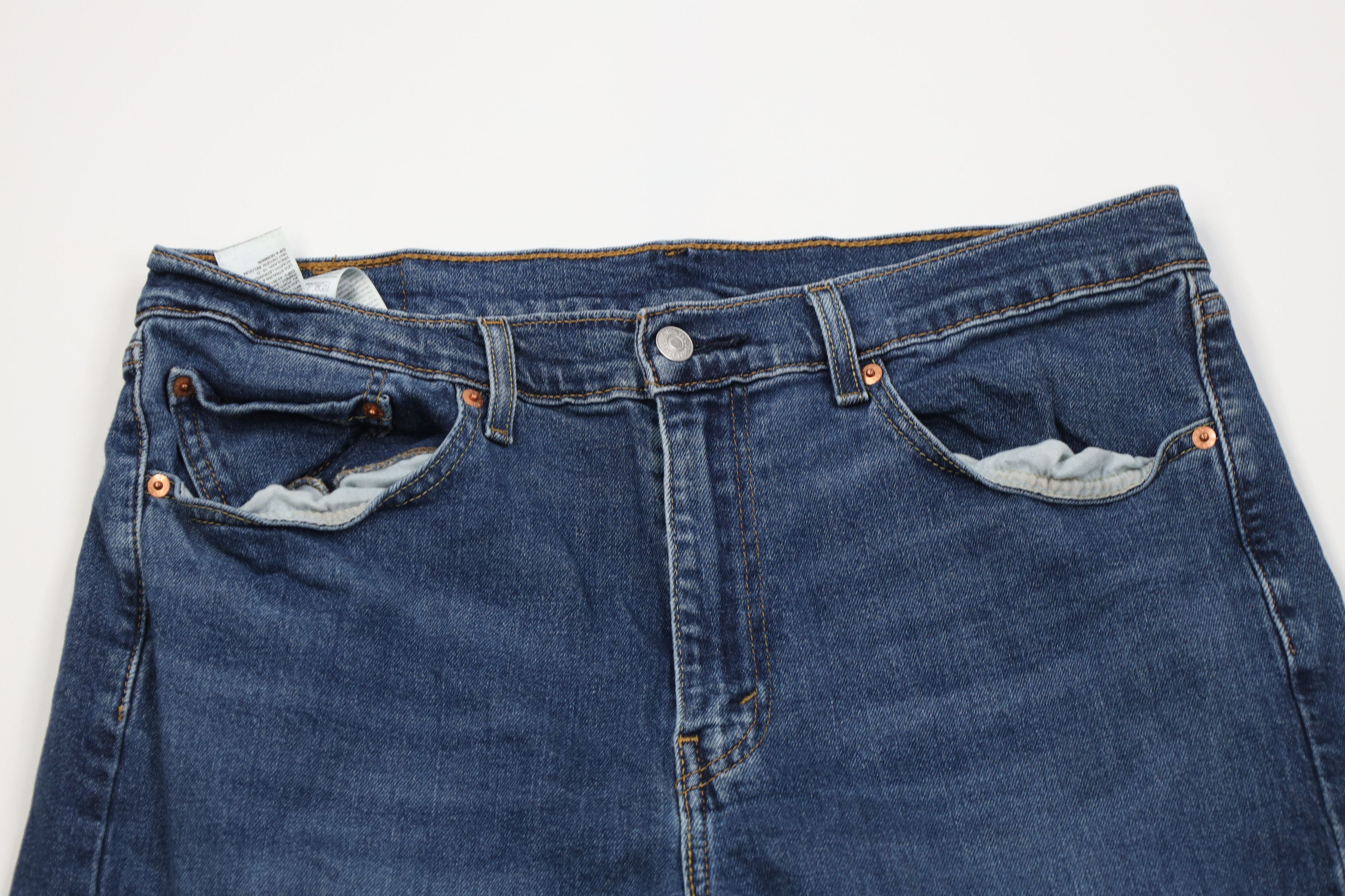 Levi's Vintage Y2K Levis 505 Regular Straight Leg Denim Jeans Size US 36 / EU 52 - 2 Thumbnail