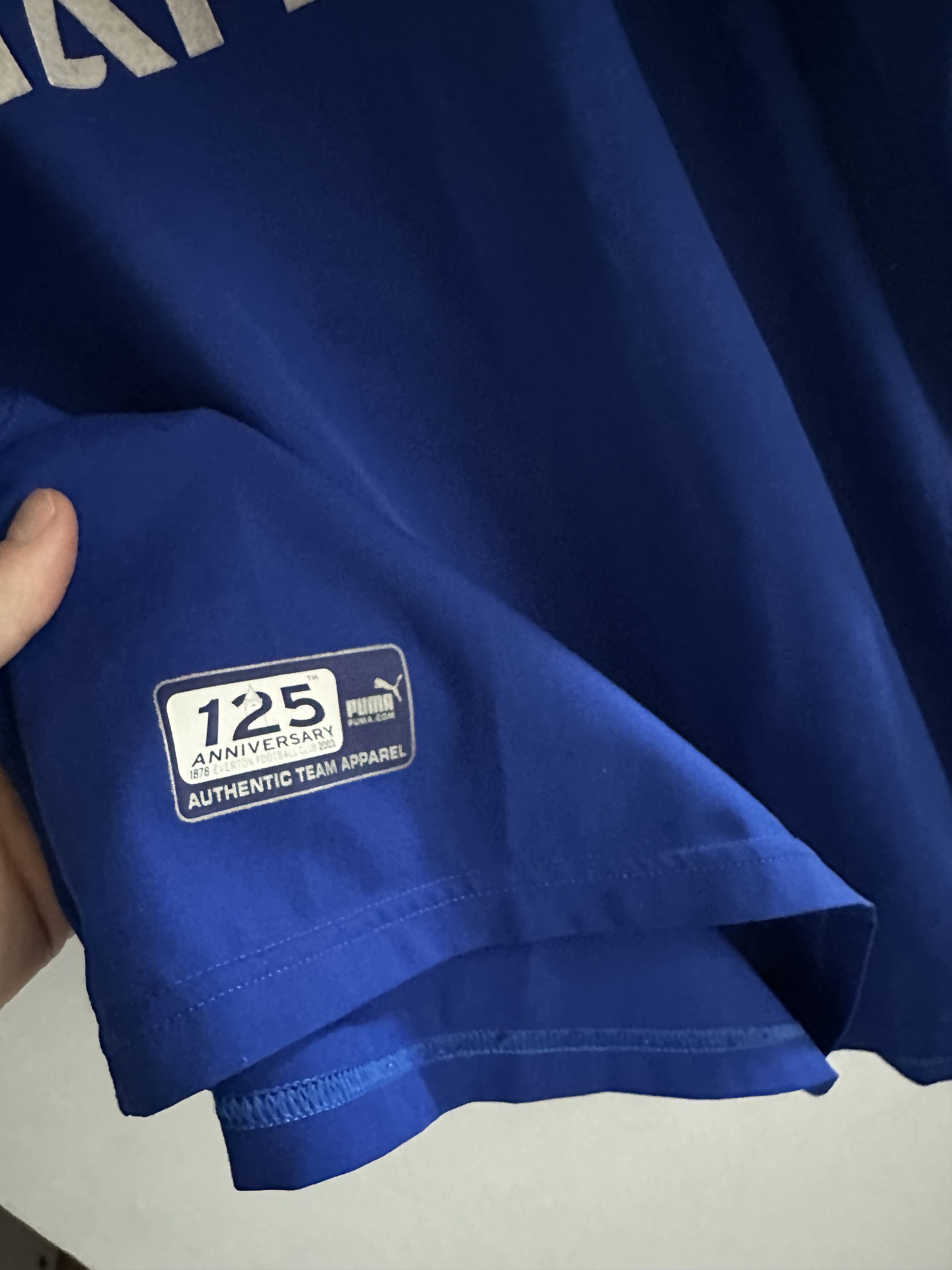Vintage Everton football shirt 2003 Soccer #18 Rooney Jersey Rare Size US XL / EU 56 / 4 - 6 Thumbnail