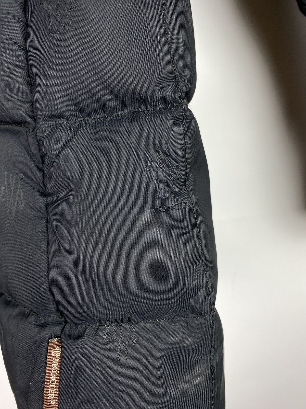 Moncler Moncler vintage multilogo monogram quilted down jacket Size S / US 4 / IT 40 - 17 Thumbnail