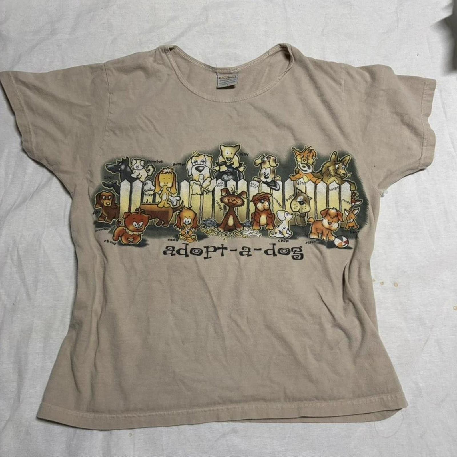 Other Vintage baby tee with dogs Size M / US 6-8 / IT 42-44 - 1 Thumbnail