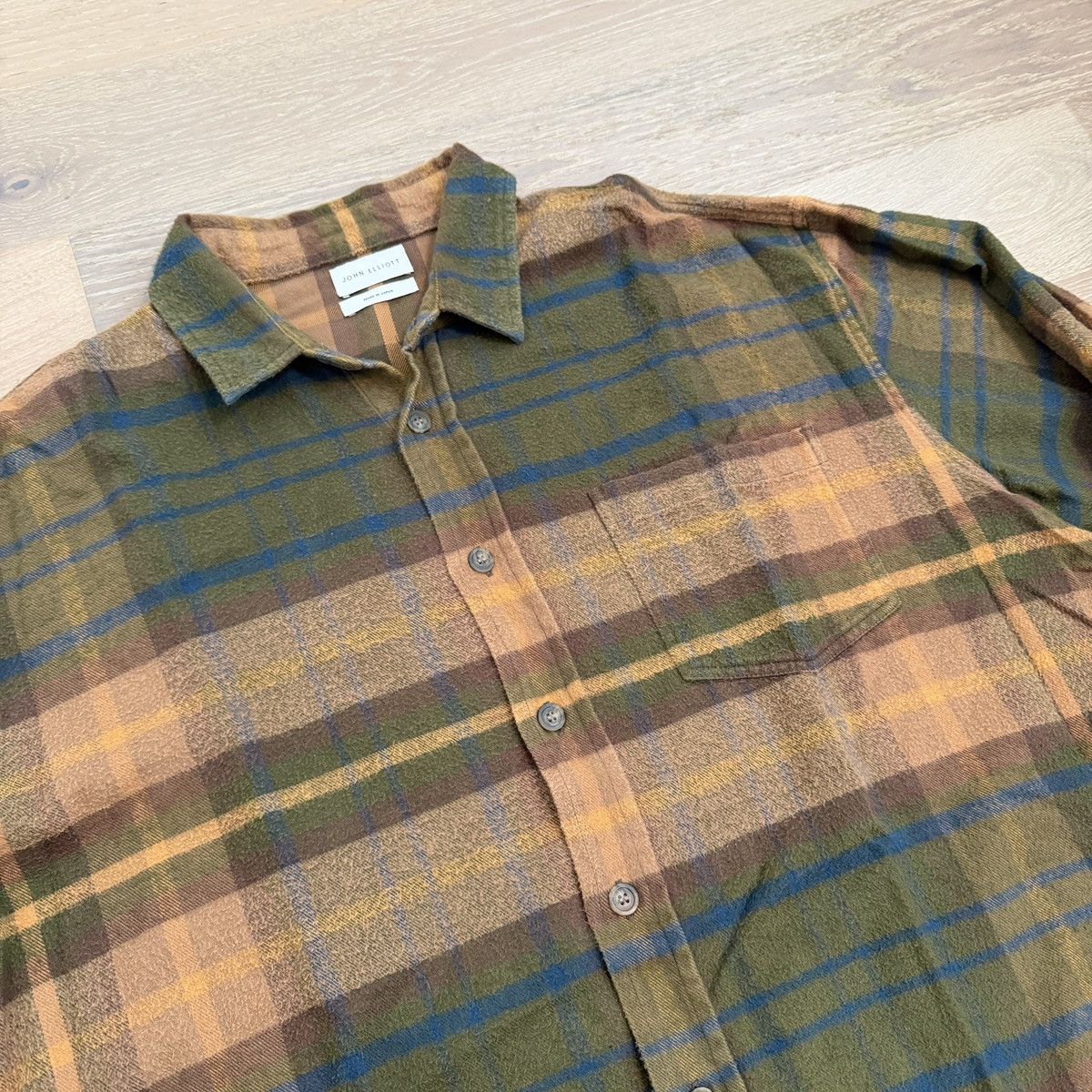 John Elliott John Elliot Hemi Oversized Shirt ‘Kentfield Check’ MIJ Size US XL / EU 56 / 4 - 4 Thumbnail